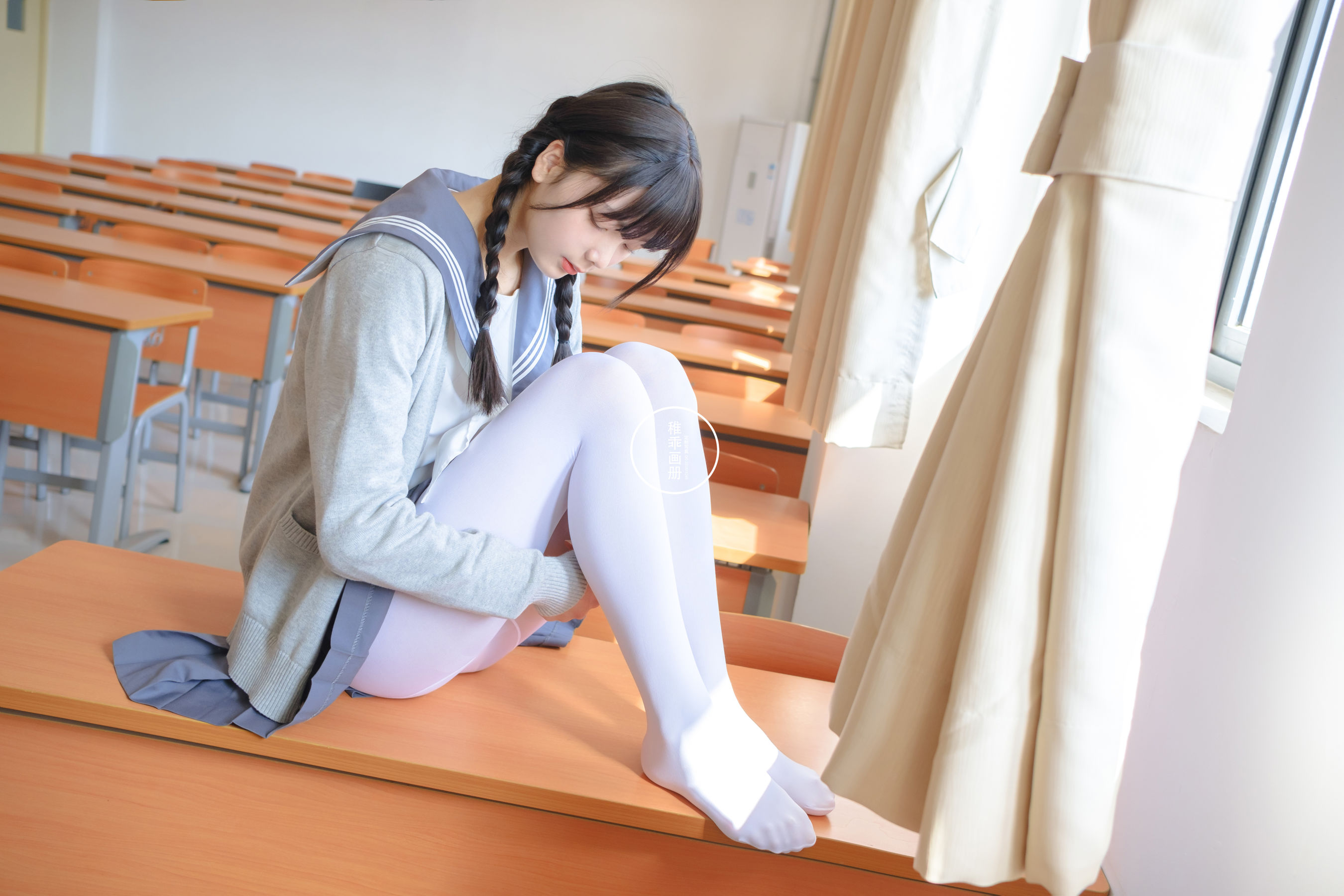 [稚乖画册] 晴空 赤西夜夜 80D白丝 [70P]