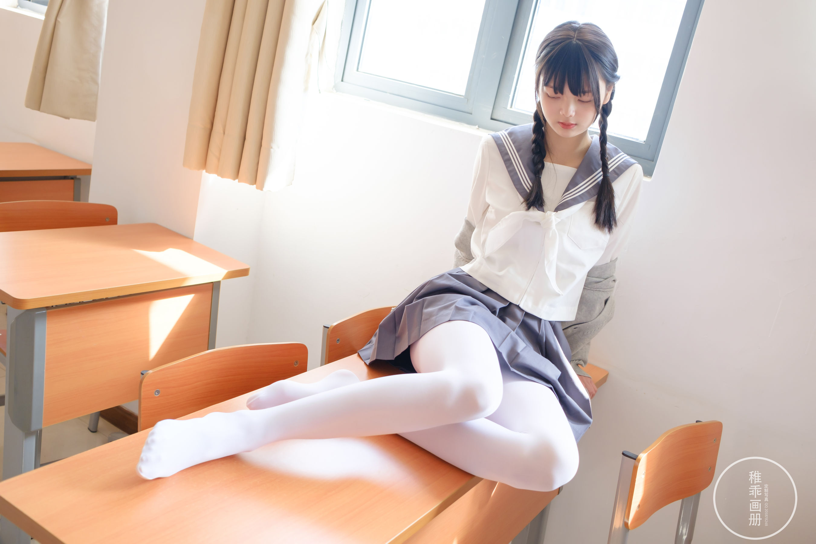 [稚乖画册] 晴空 赤西夜夜 80D白丝 [70P]