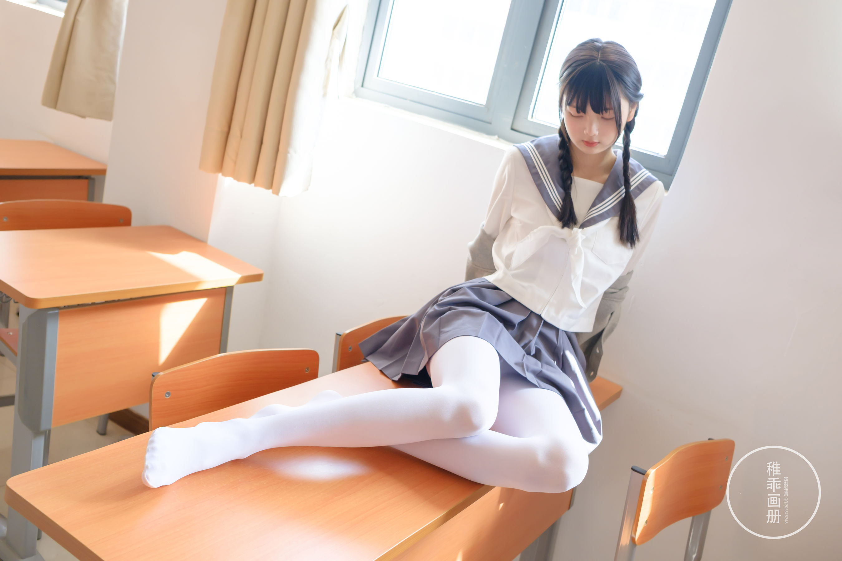 [稚乖画册] 晴空 赤西夜夜 80D白丝 [70P]