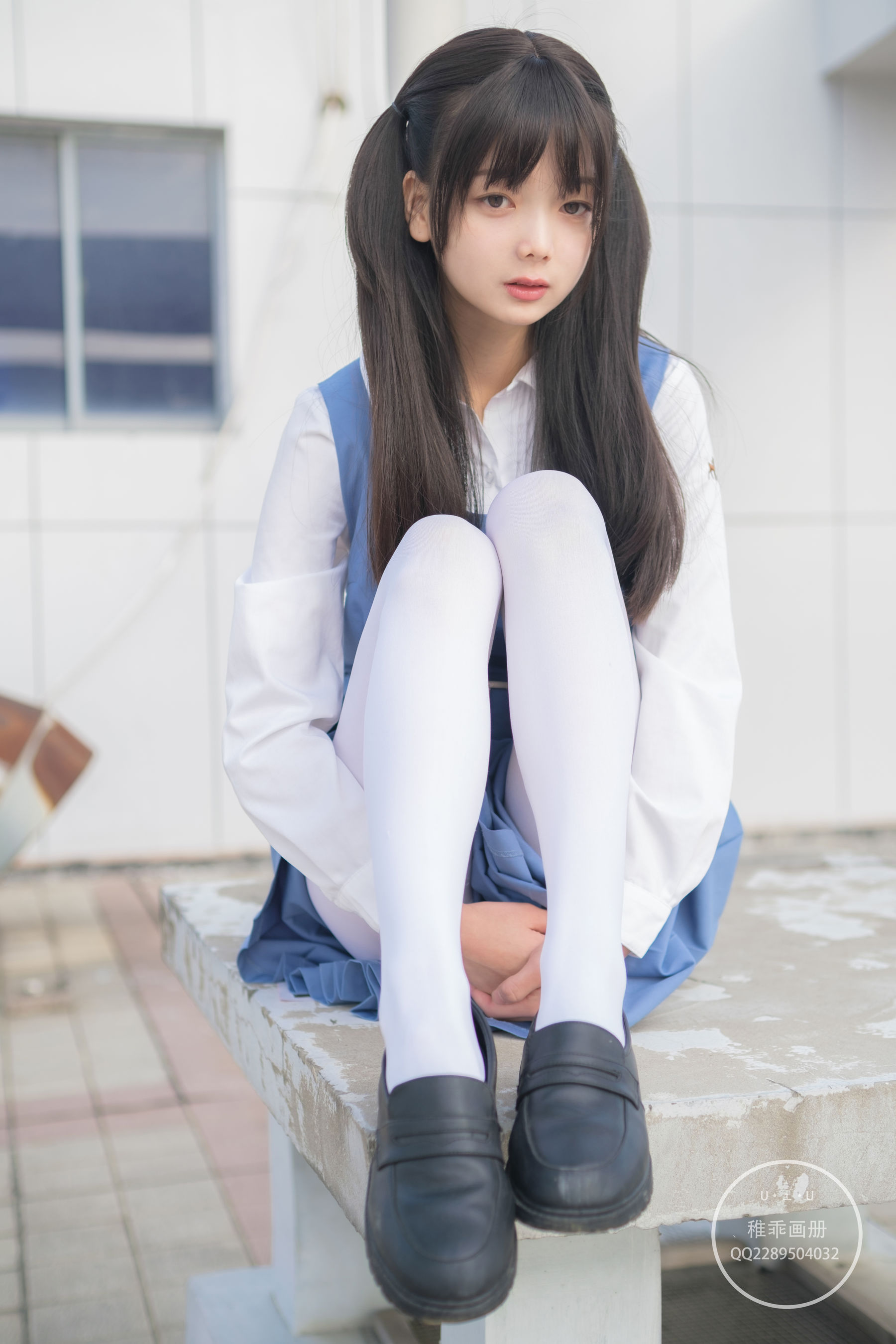 [稚乖画册] 晴空 赤西夜夜 天台真空80D白 [79P]