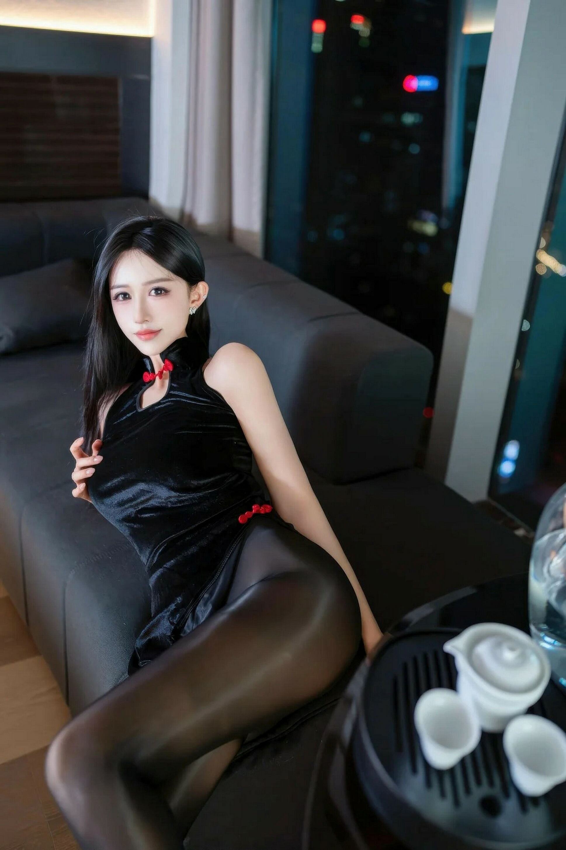 [XiuRen秀人网] 2026.01.30 No.11300 shelly诗莉 黑色情趣内衣 魅惑黑丝 性感写真 [75+1P]