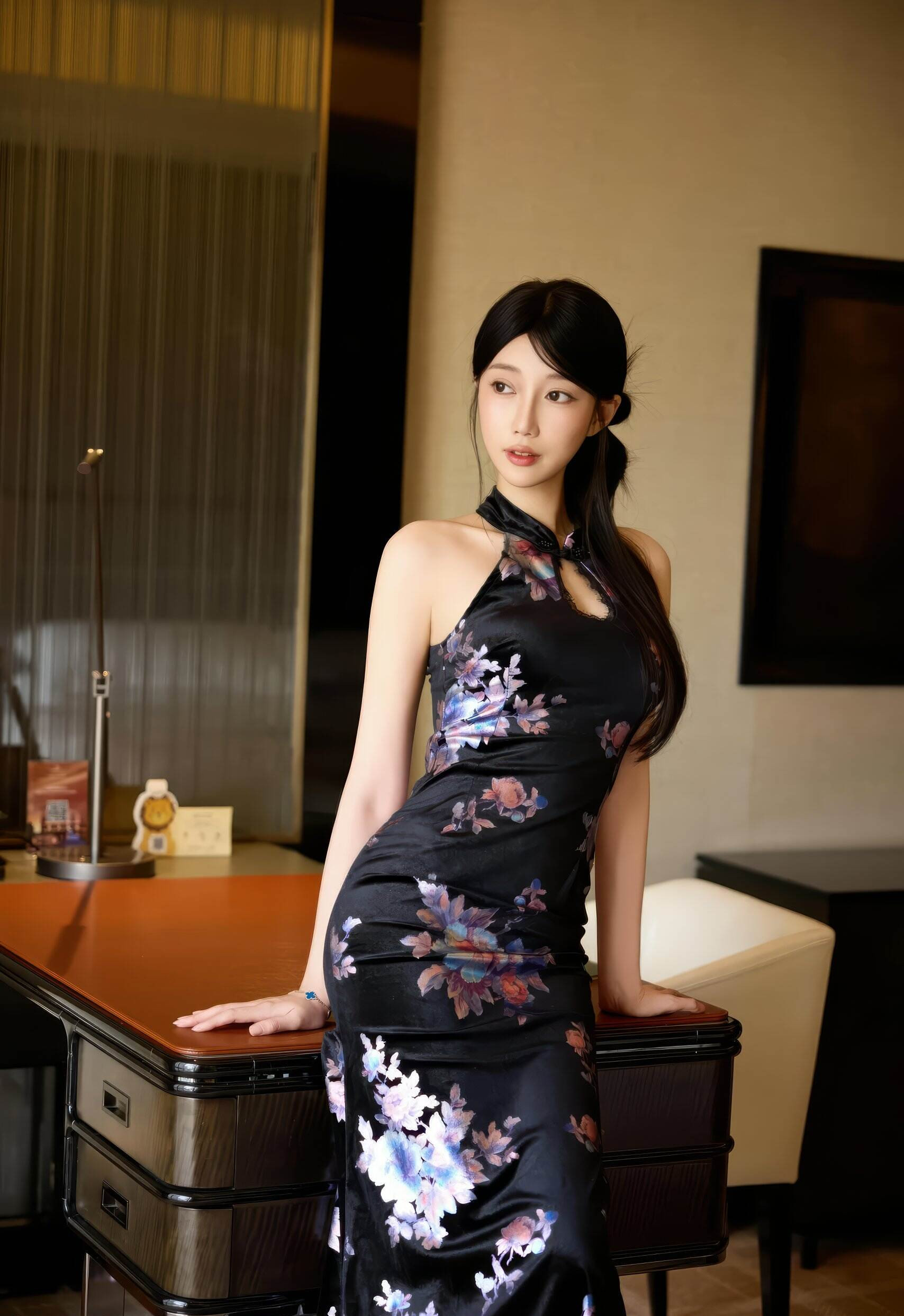 [XiuRen秀人网] 2026.02.02 No.11308 玥儿玥er 性感深色旗袍 江浙沪旅拍写真 [76+1P]