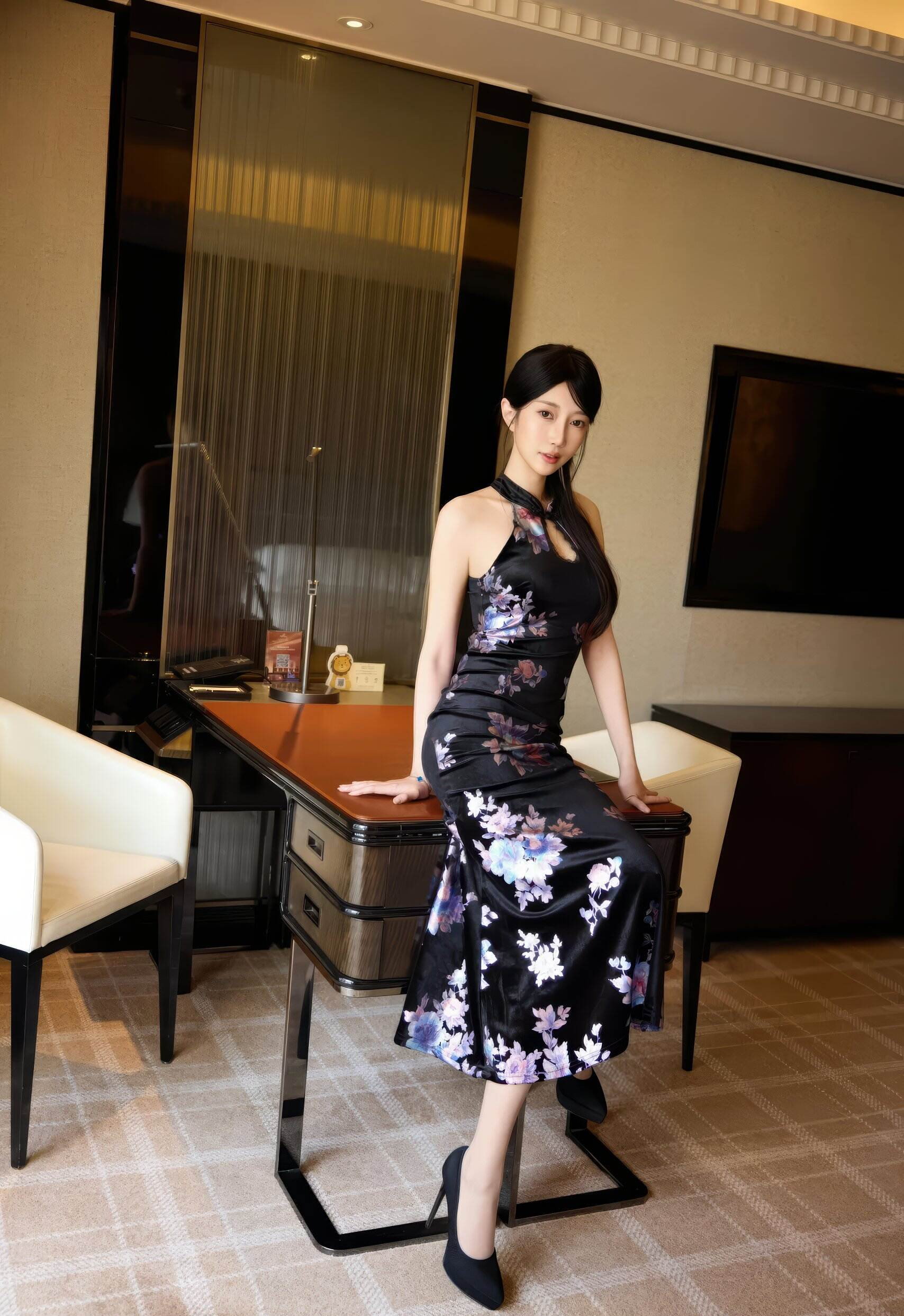 [XiuRen秀人网] 2026.02.02 No.11308 玥儿玥er 性感深色旗袍 江浙沪旅拍写真 [76+1P]