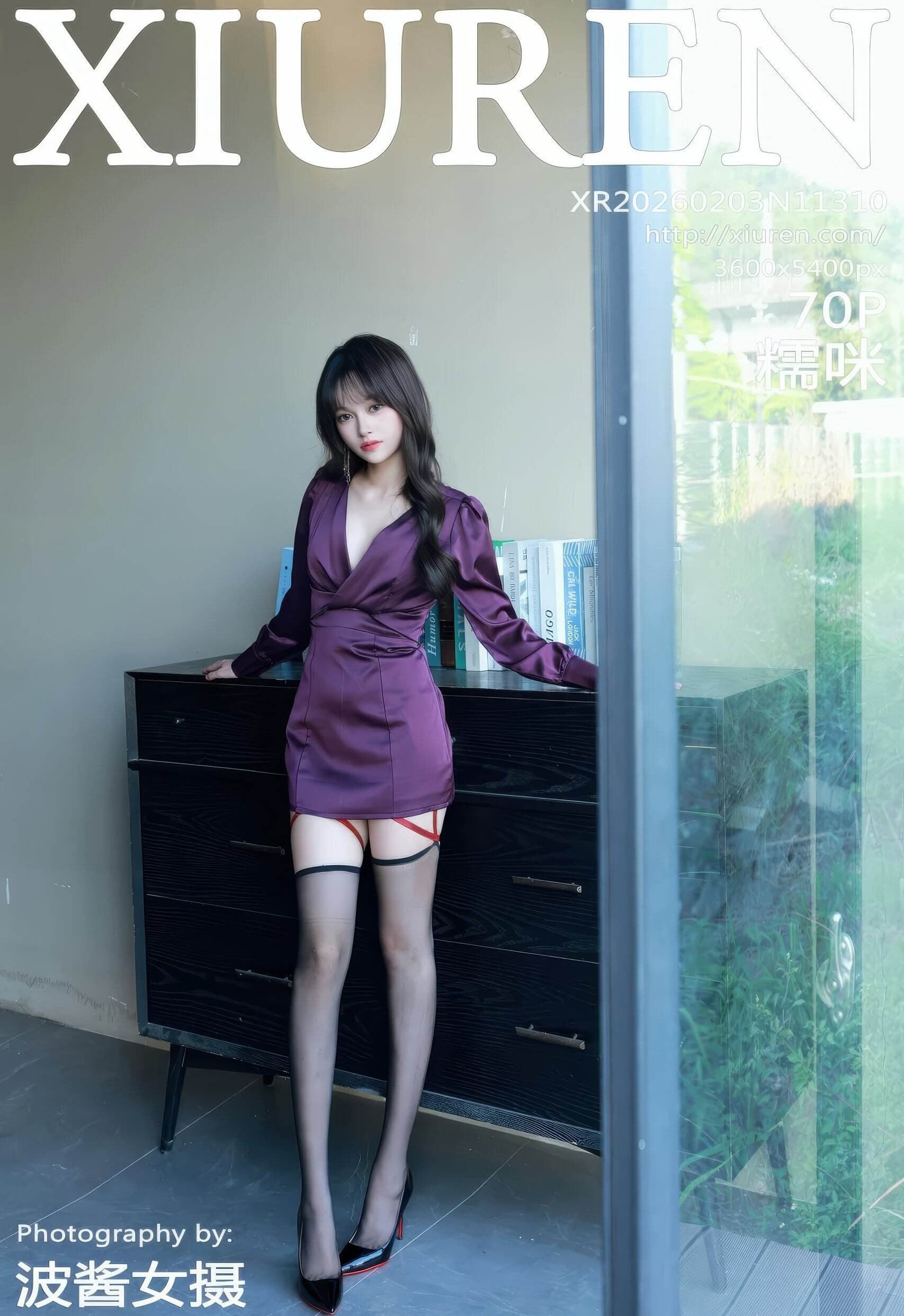 [XiuRen秀人网] 2026.02.03 No.11310 糯咪 红色情趣内衣 性感写真 [70+1P]