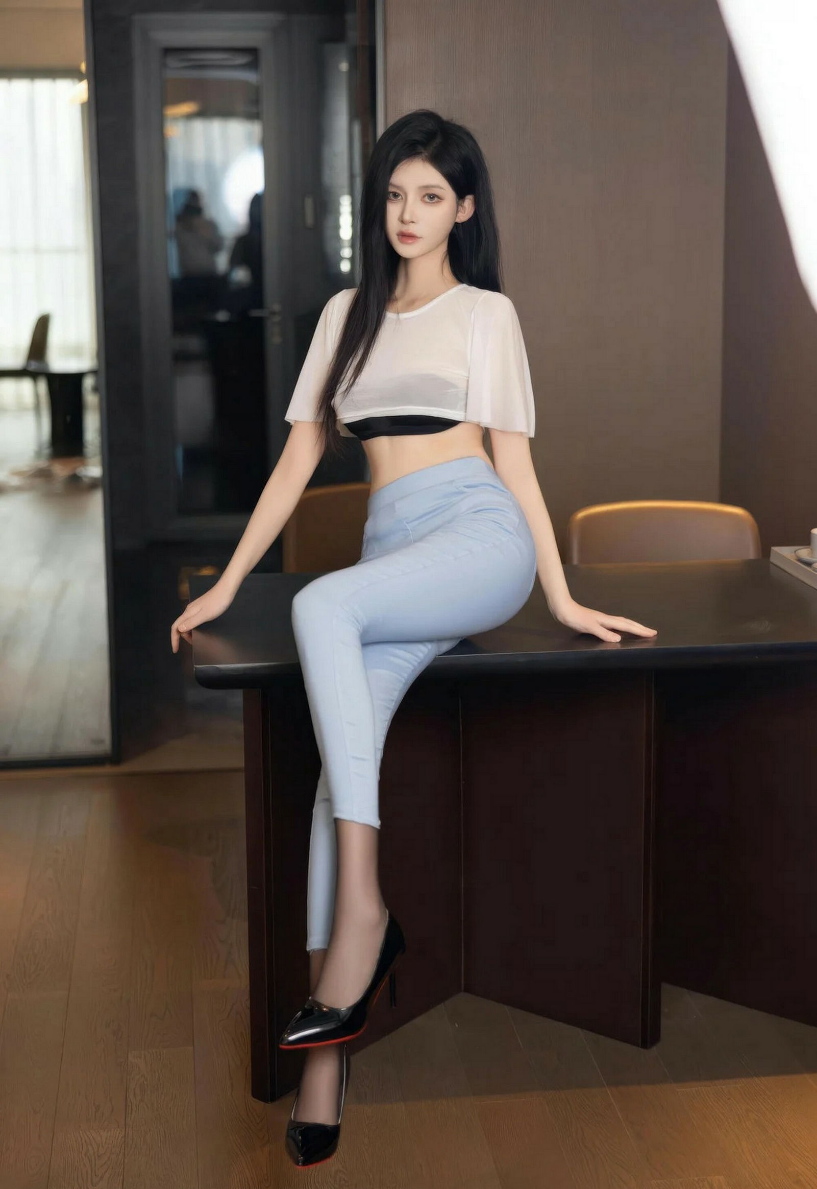 [XiuRen秀人网] 2026.02.04 No.11318 沈如斯 黑色情趣内衣 性感写真 [66+1P]