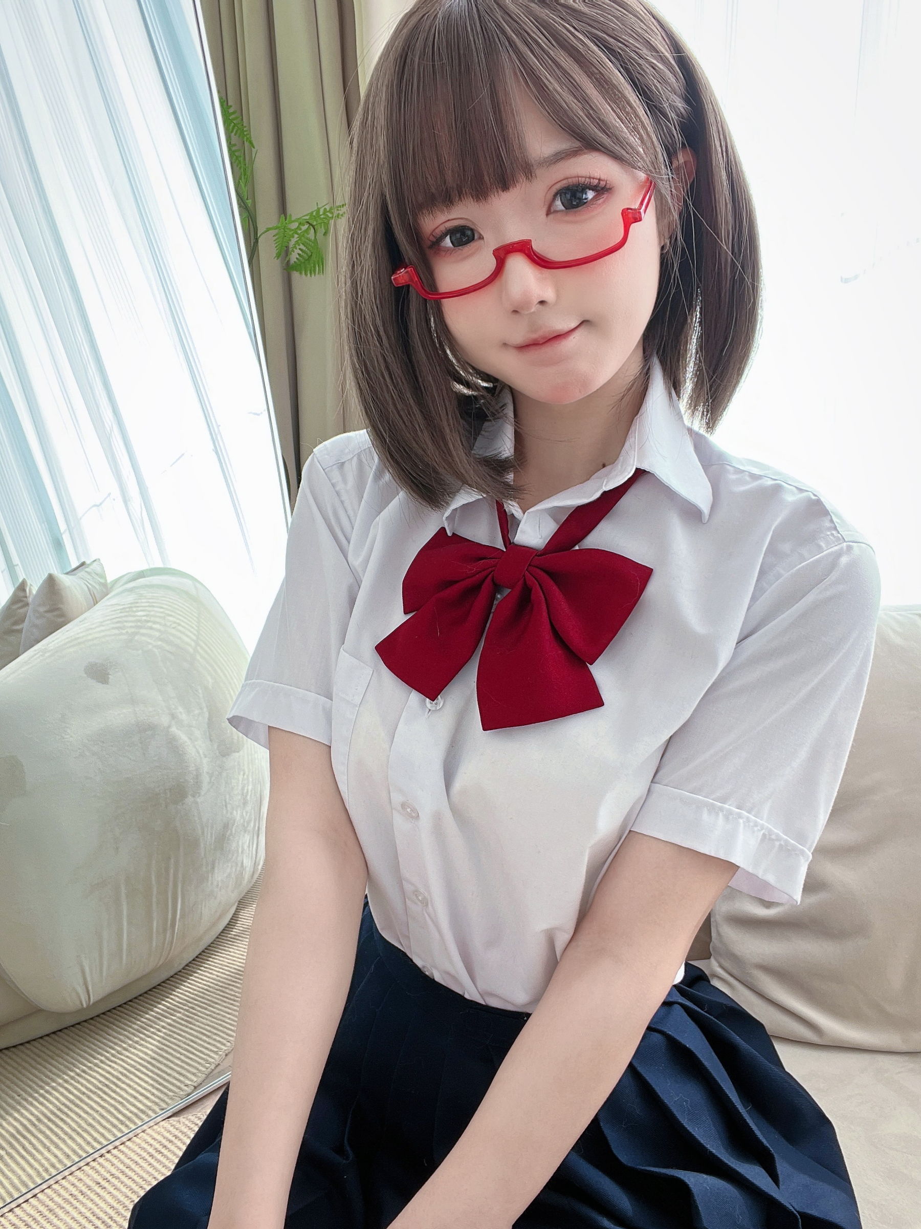 [COSPLAY]阿包也是兔娘 – Jk学妹