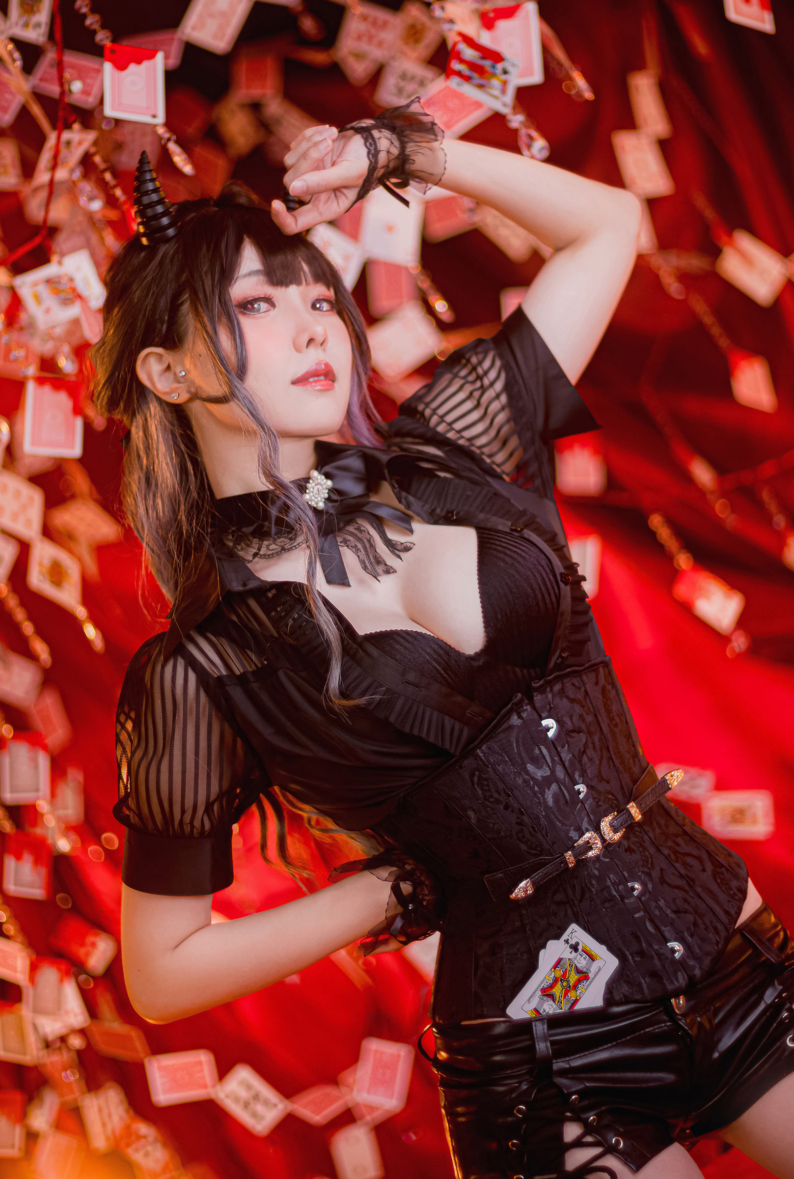 [COSPLAY] Ely_eee(ElyEE子) – Devil Croupier 小惡魔荷官