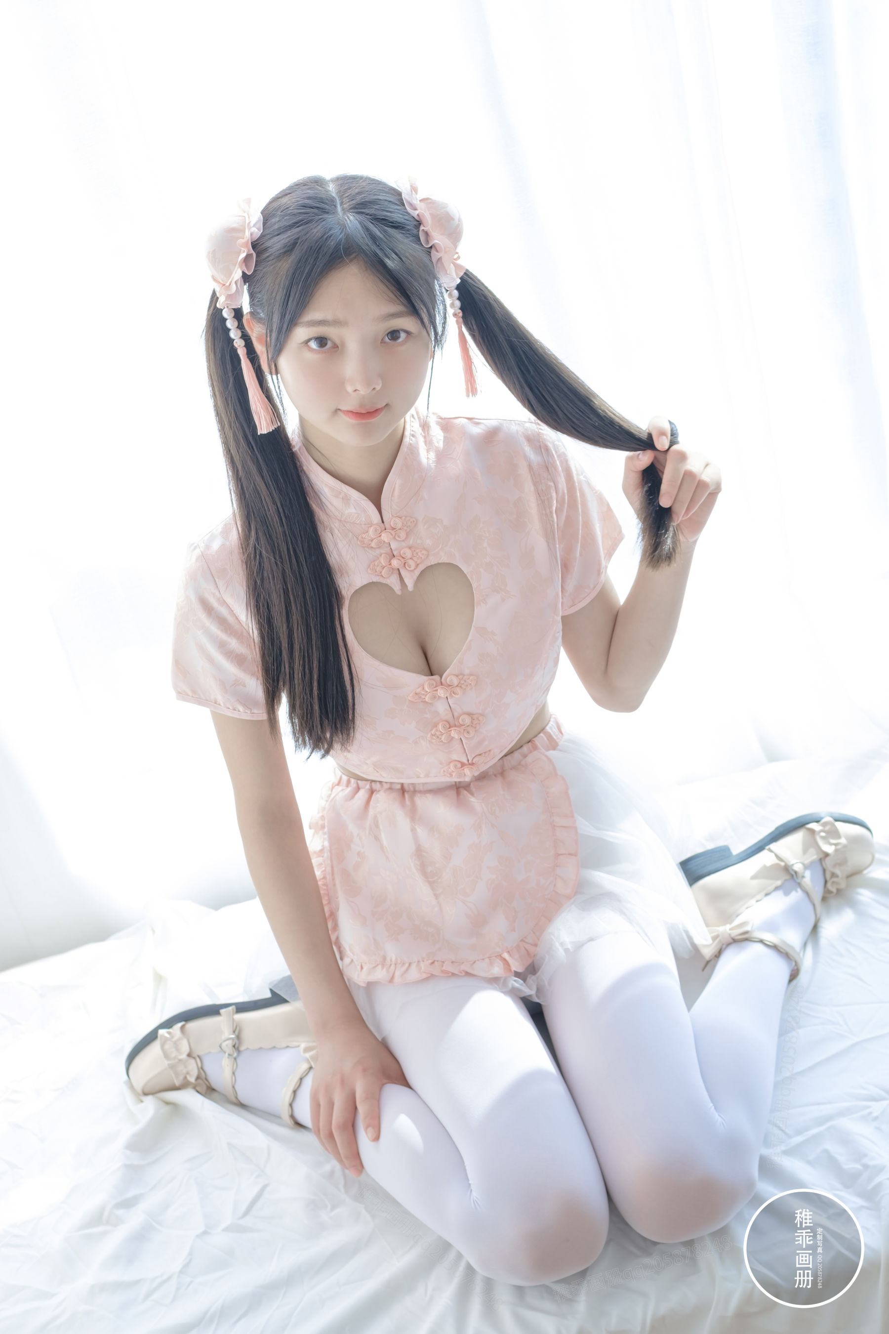 [稚乖画册] 晴空 赤西夜夜 白丝 [84P]