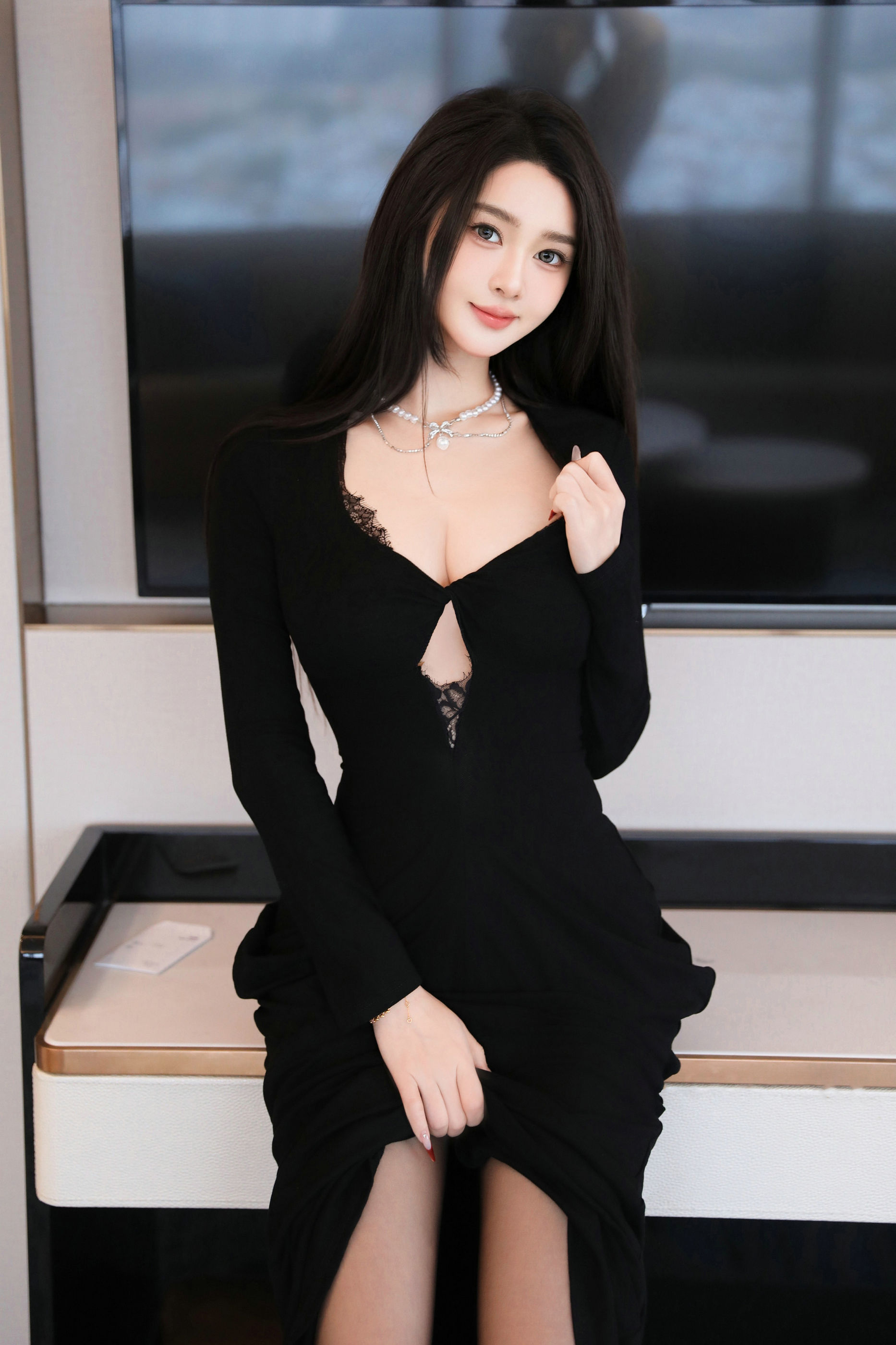 [秀人内购] candy糖糖 诱人私拍福利 豹纹内衣