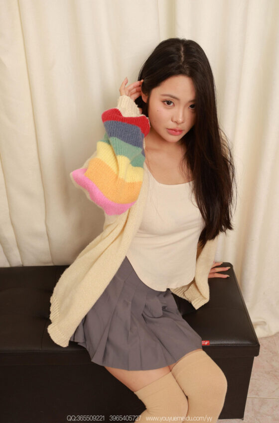 [天天意愿] 251214 兔兔 肉色过膝袜 [95P]