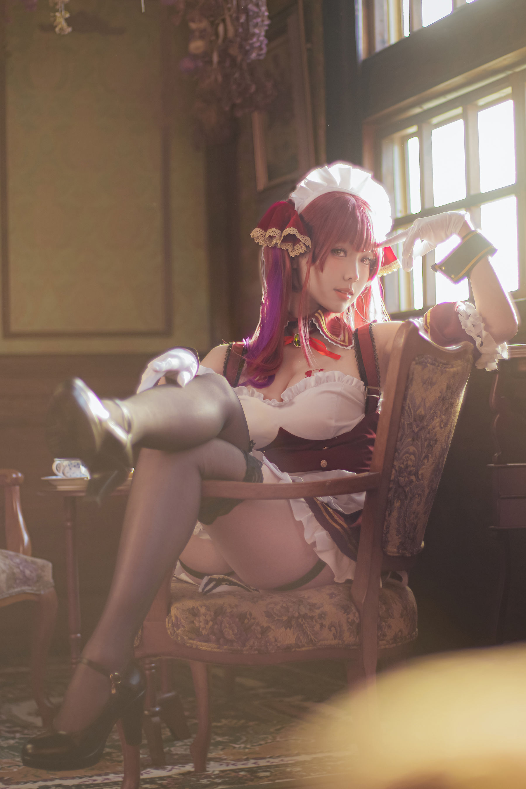 [COSPLAY] Ely_eee(ElyEE子) – B-Hoshou Marine Maid