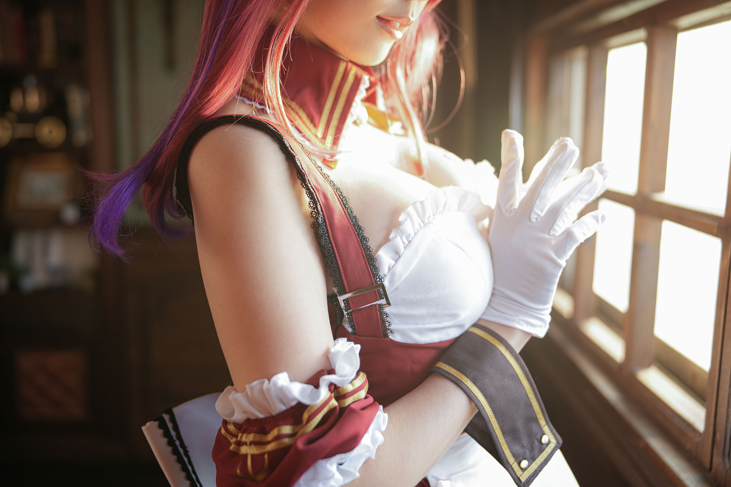 [COSPLAY] Ely_eee(ElyEE子) – B-Hoshou Marine Maid