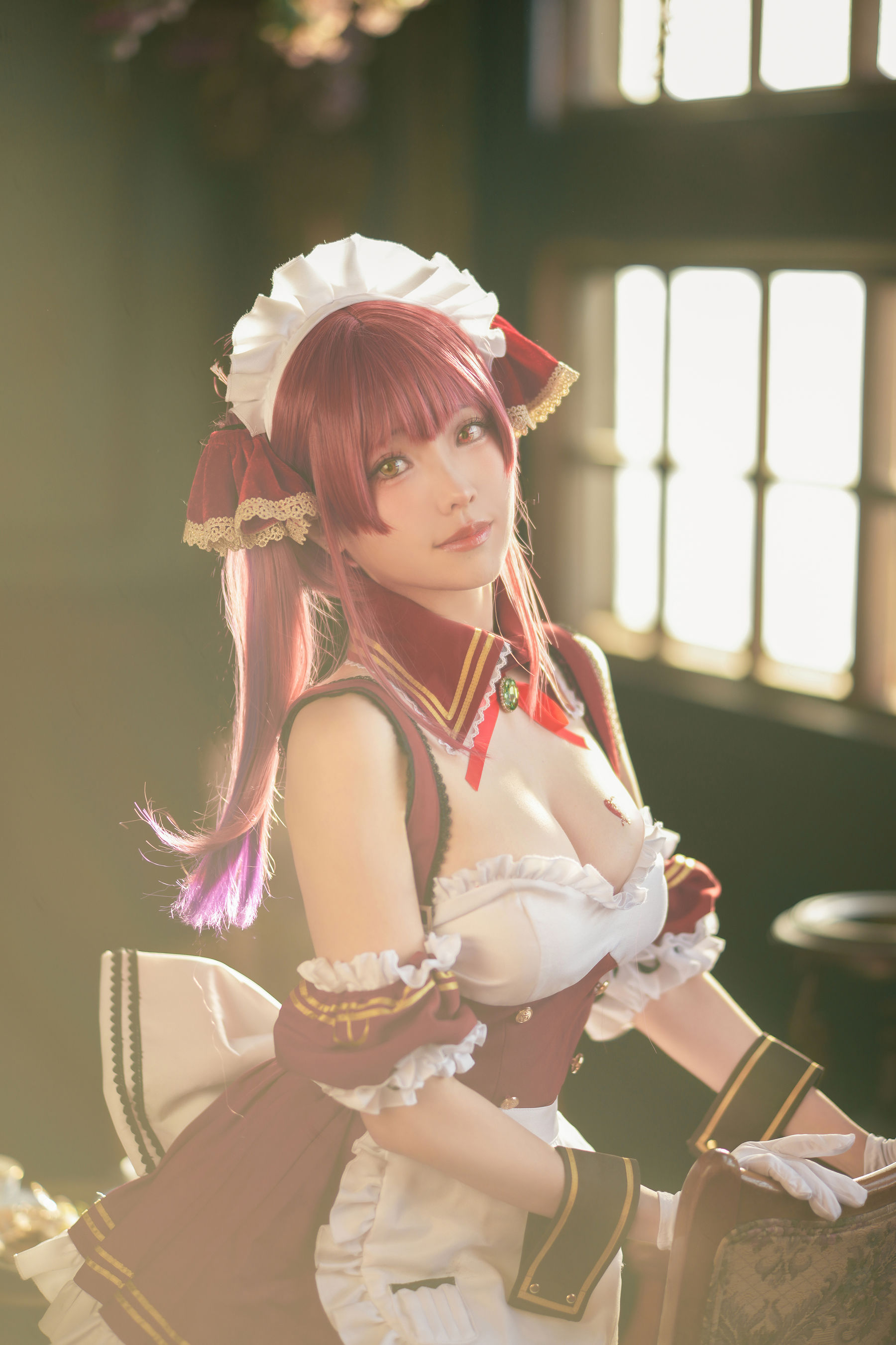 [COSPLAY] Ely_eee(ElyEE子) – B-Hoshou Marine Maid