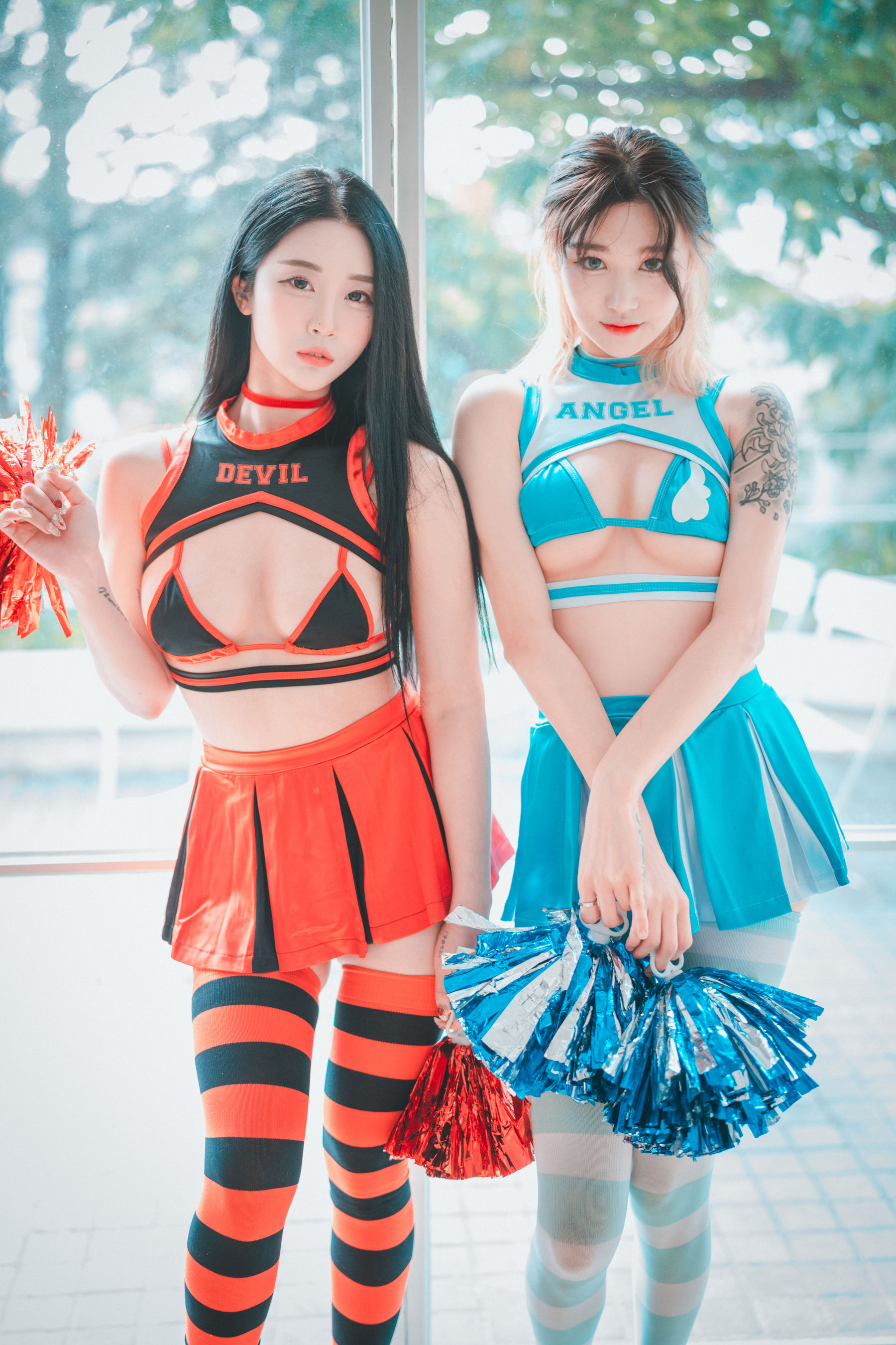 [DJAWA]  Bomi x Taeri – Devil 666 & Angel 777 [81P]