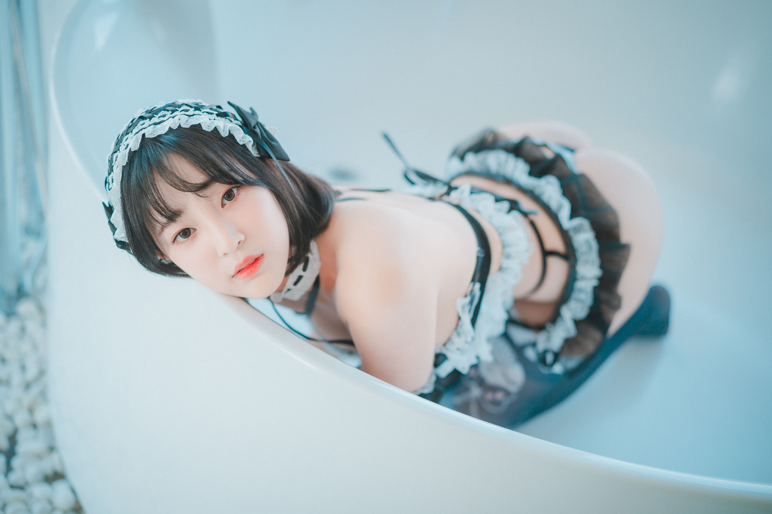 [DJAWA] Inkyung – Maid in Lace Limitation [51P]