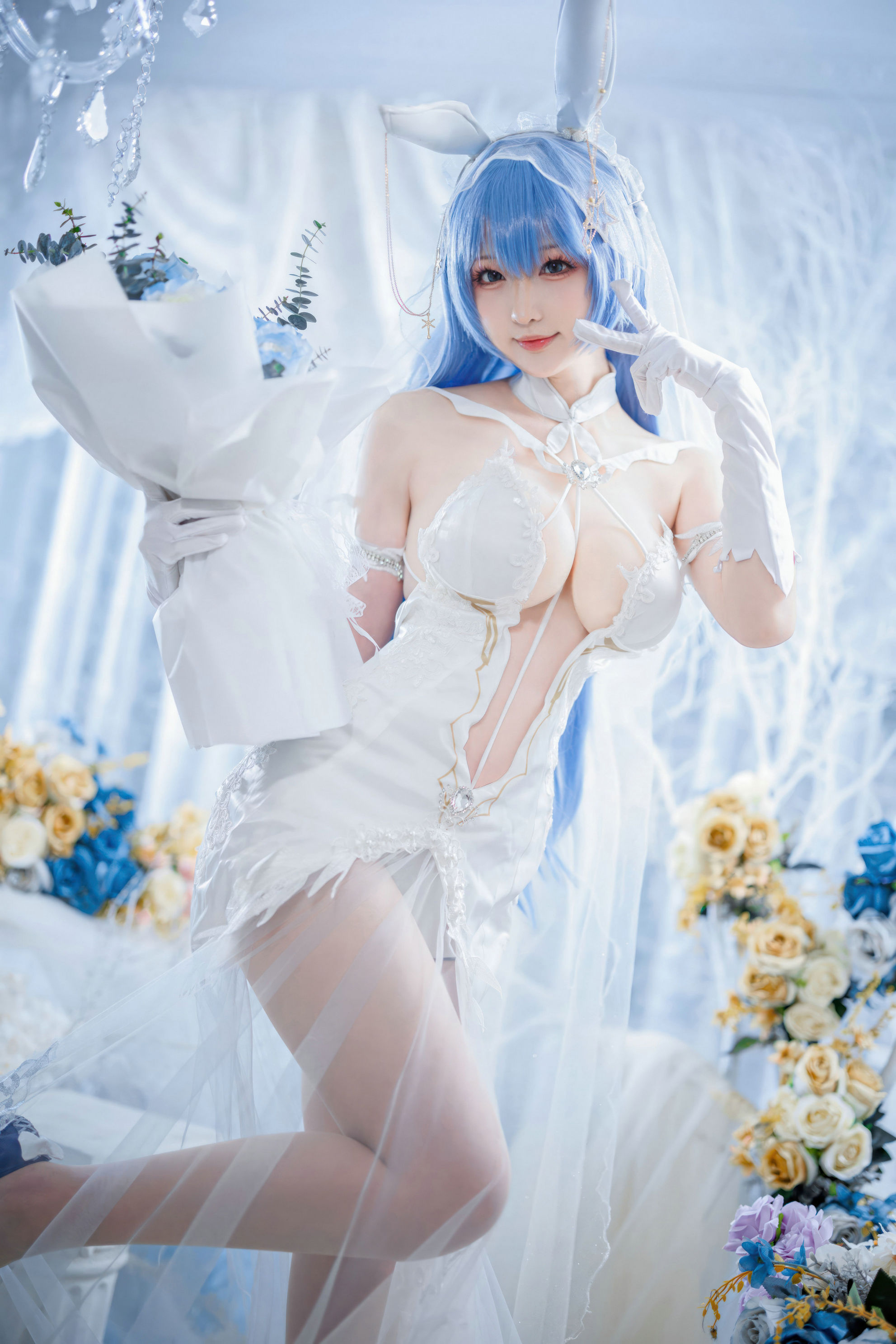 [COSPLAY] 南宫 – 新泽西 花园花嫁