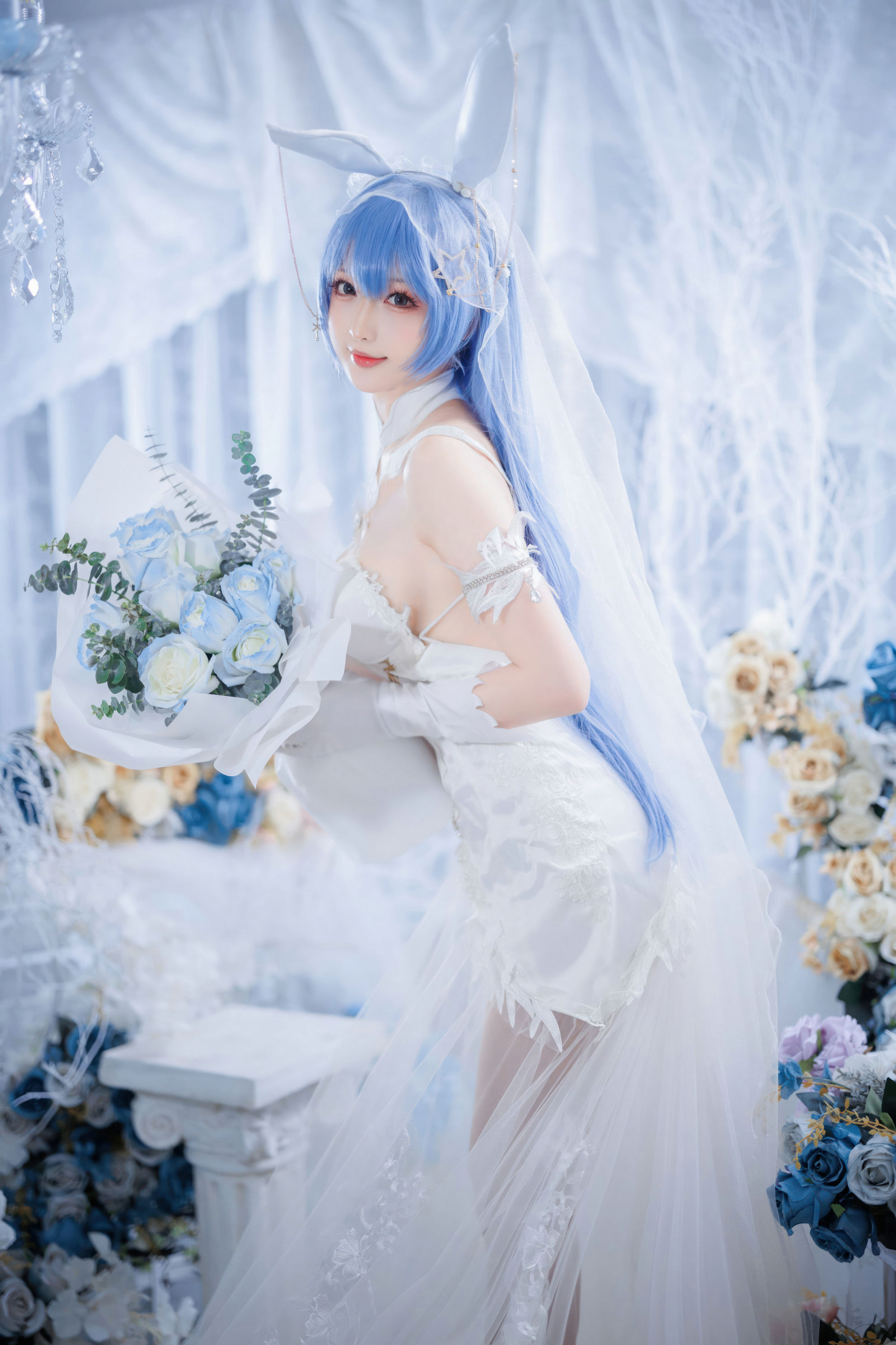 [COSPLAY] 南宫 – 新泽西 花园花嫁