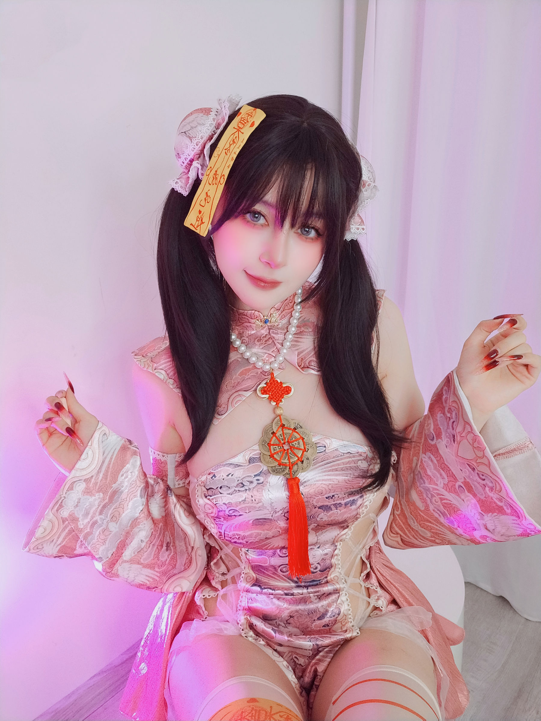 [COSPLAY] Coser小姐姐白银 – 幽霊娘