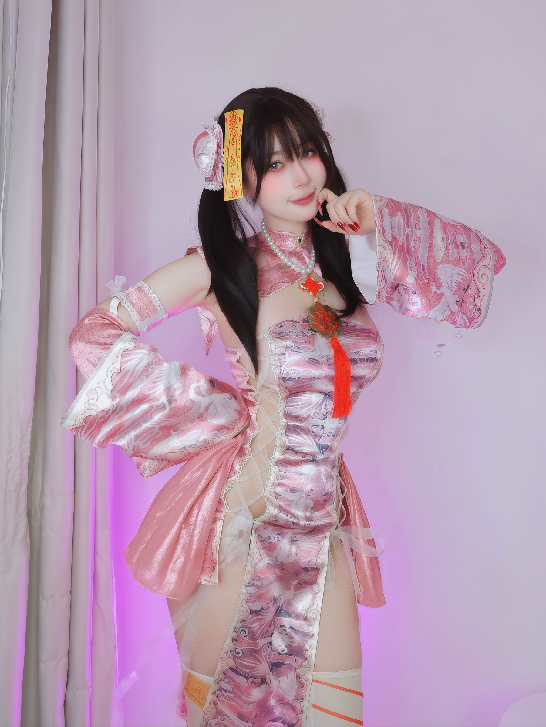 [COSPLAY] Coser小姐姐白银 – 幽霊娘