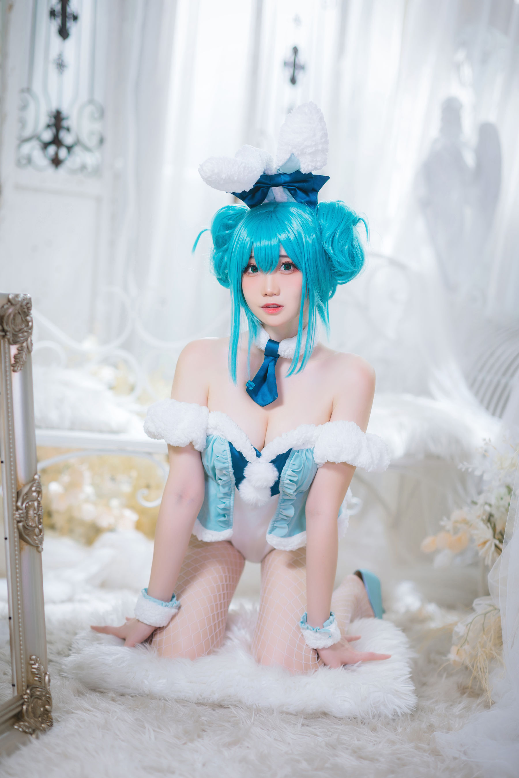 [COSPLAY] 焖焖碳 – 初音兔女郎