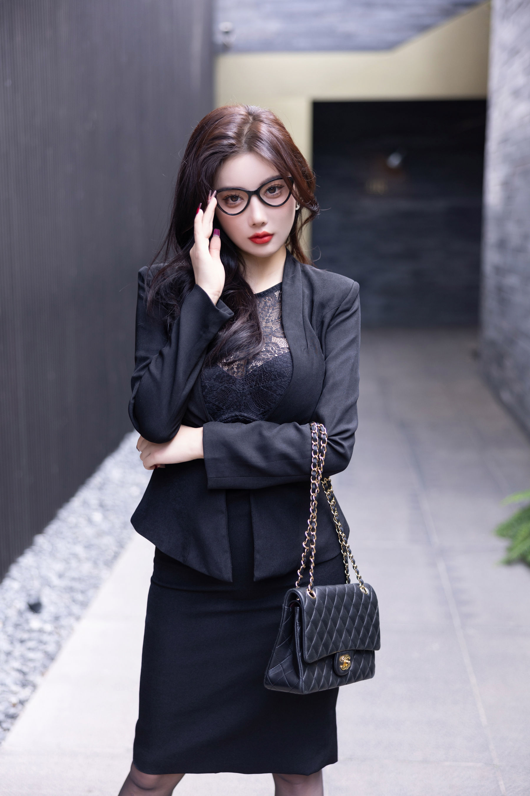 [秀人内购] 杨晨晨 诱人私拍福利 都市OL职业装