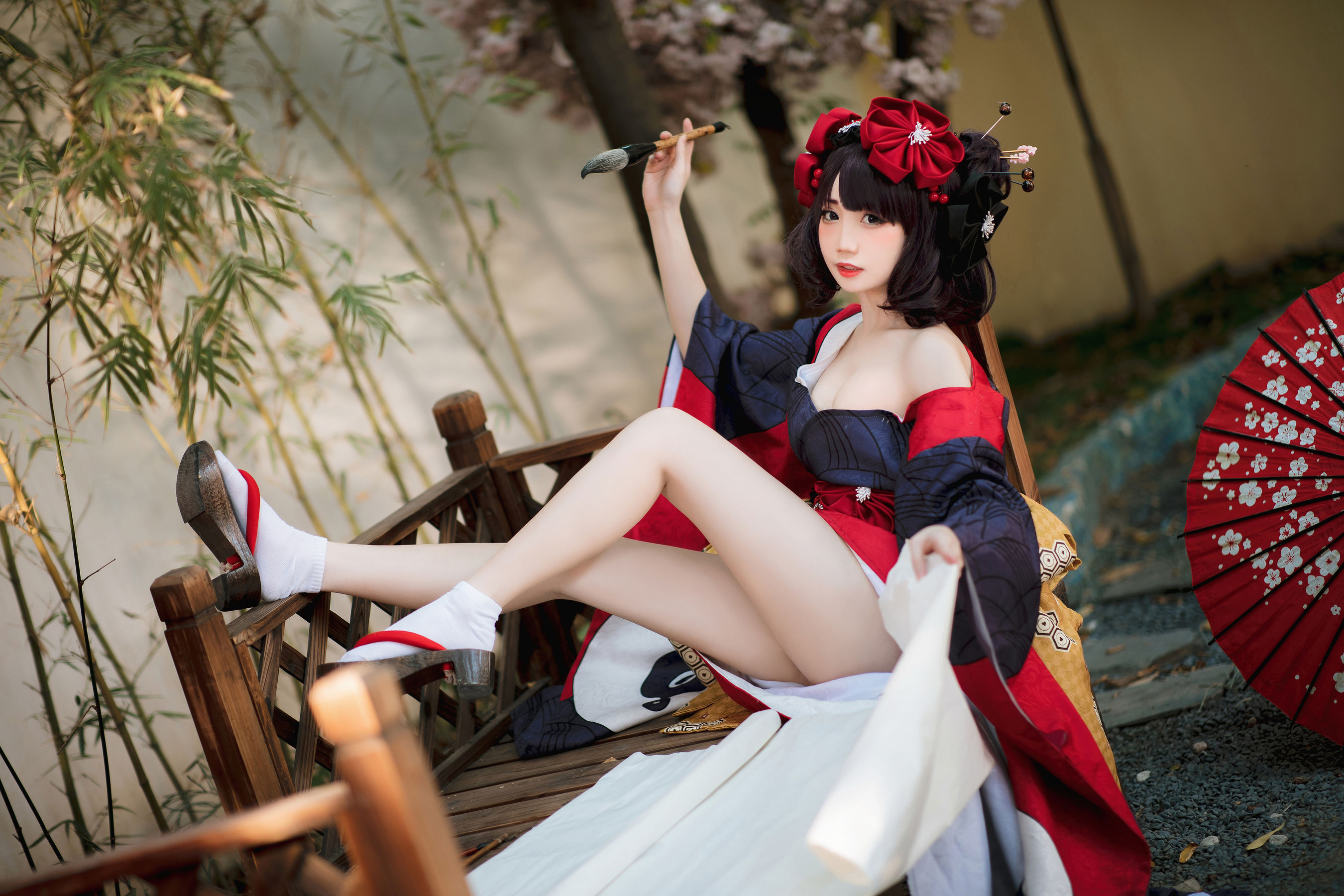 [COSPLAY] 焖焖碳 – 葛饰阿荣