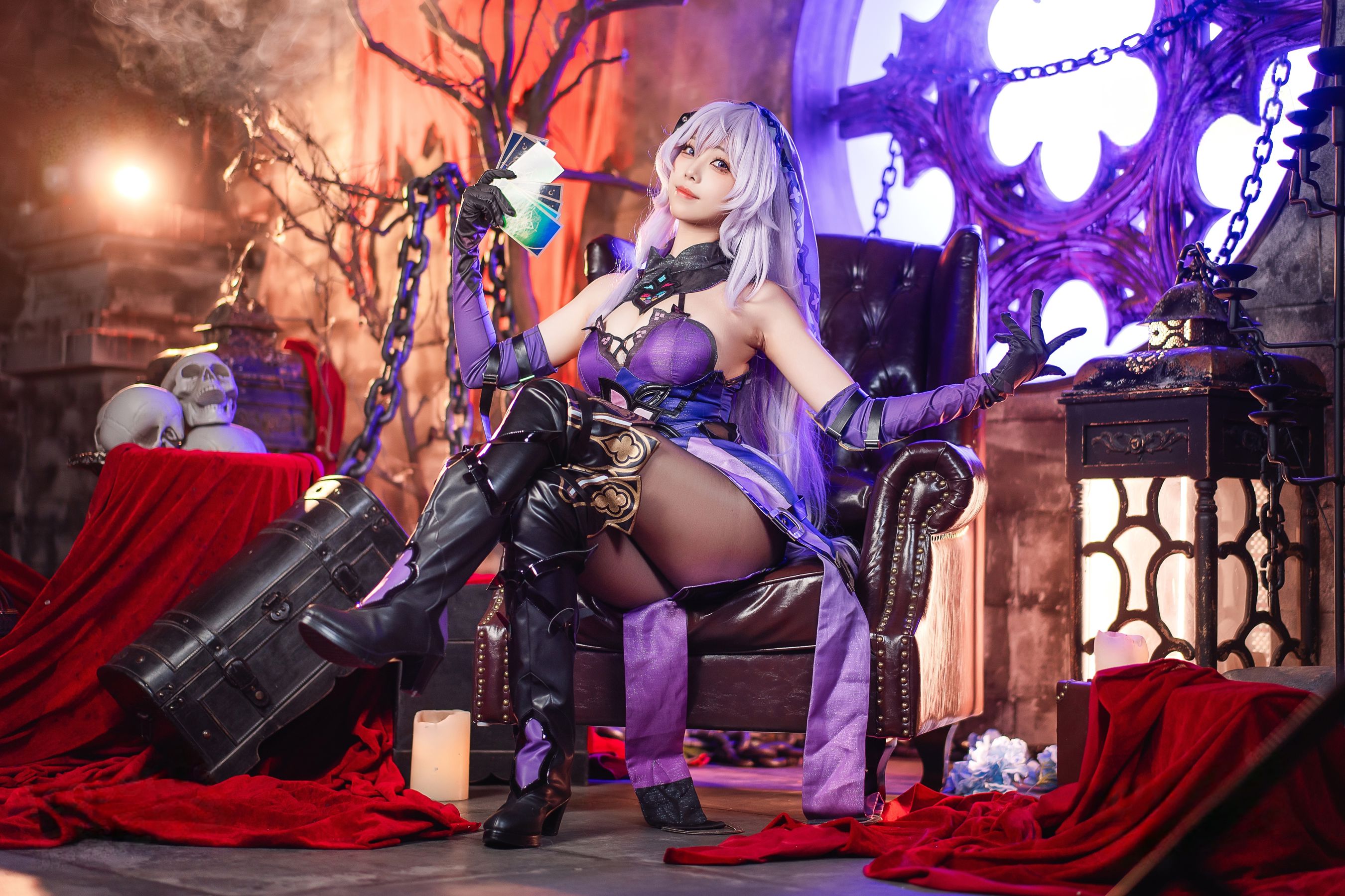 [COSPLAY]蜜汁猫裘 – 黑天鹅