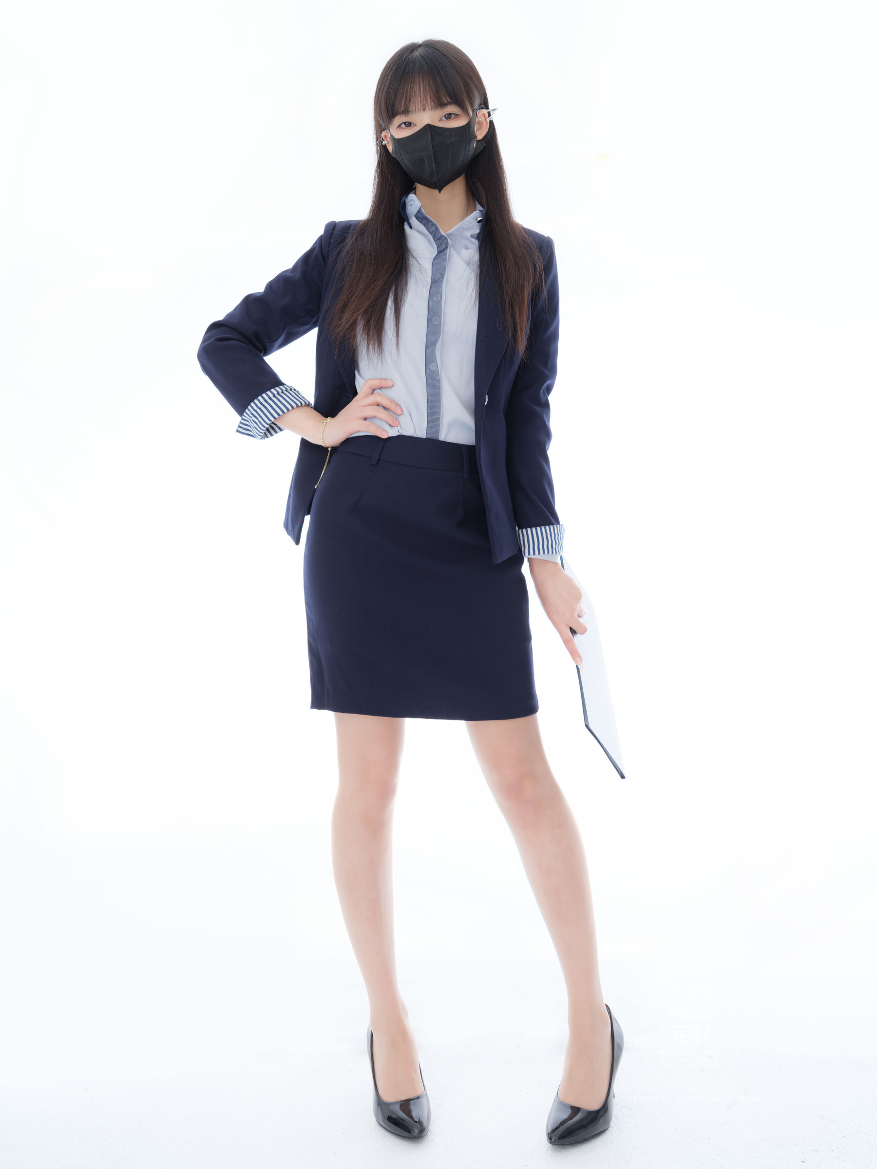 [紧急企划] EX-002 见希w 肉丝OL [55P]