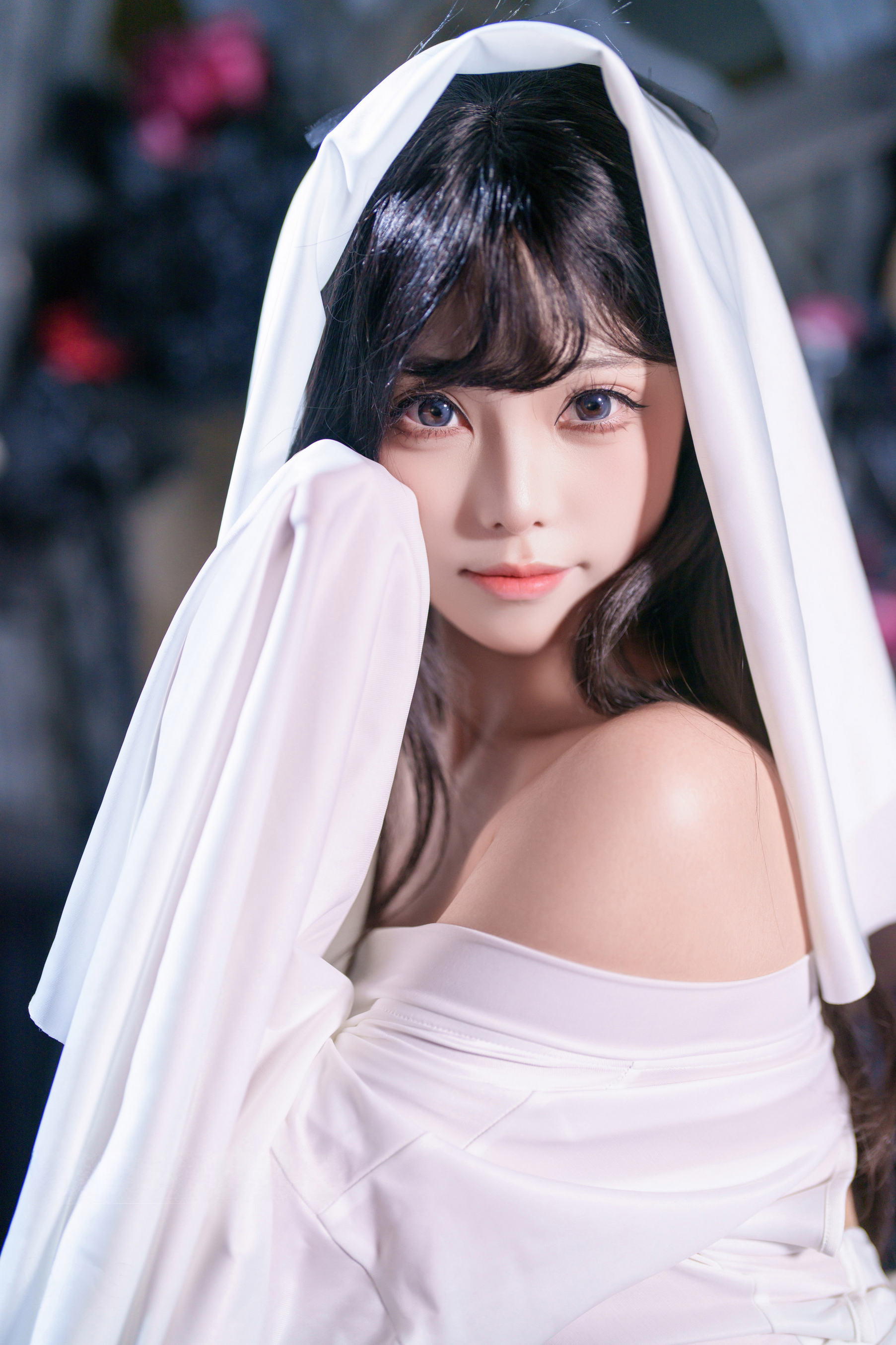 [COSPLAY]蜜汁猫裘 – 幽灵娘