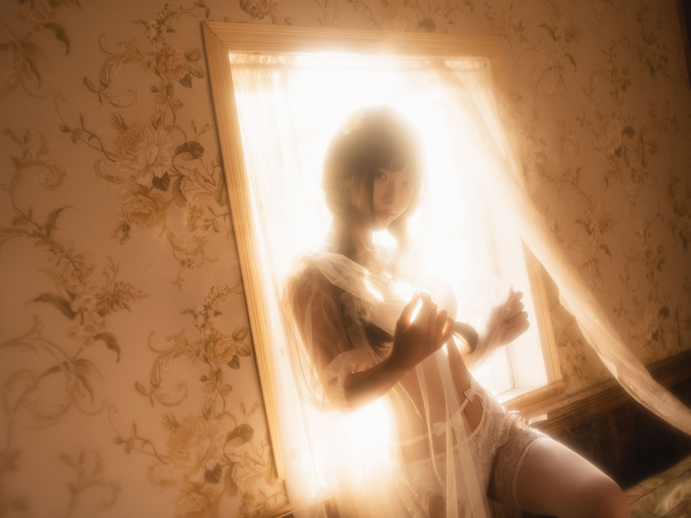 [COSPLAY] 清水由乃 法式内衣