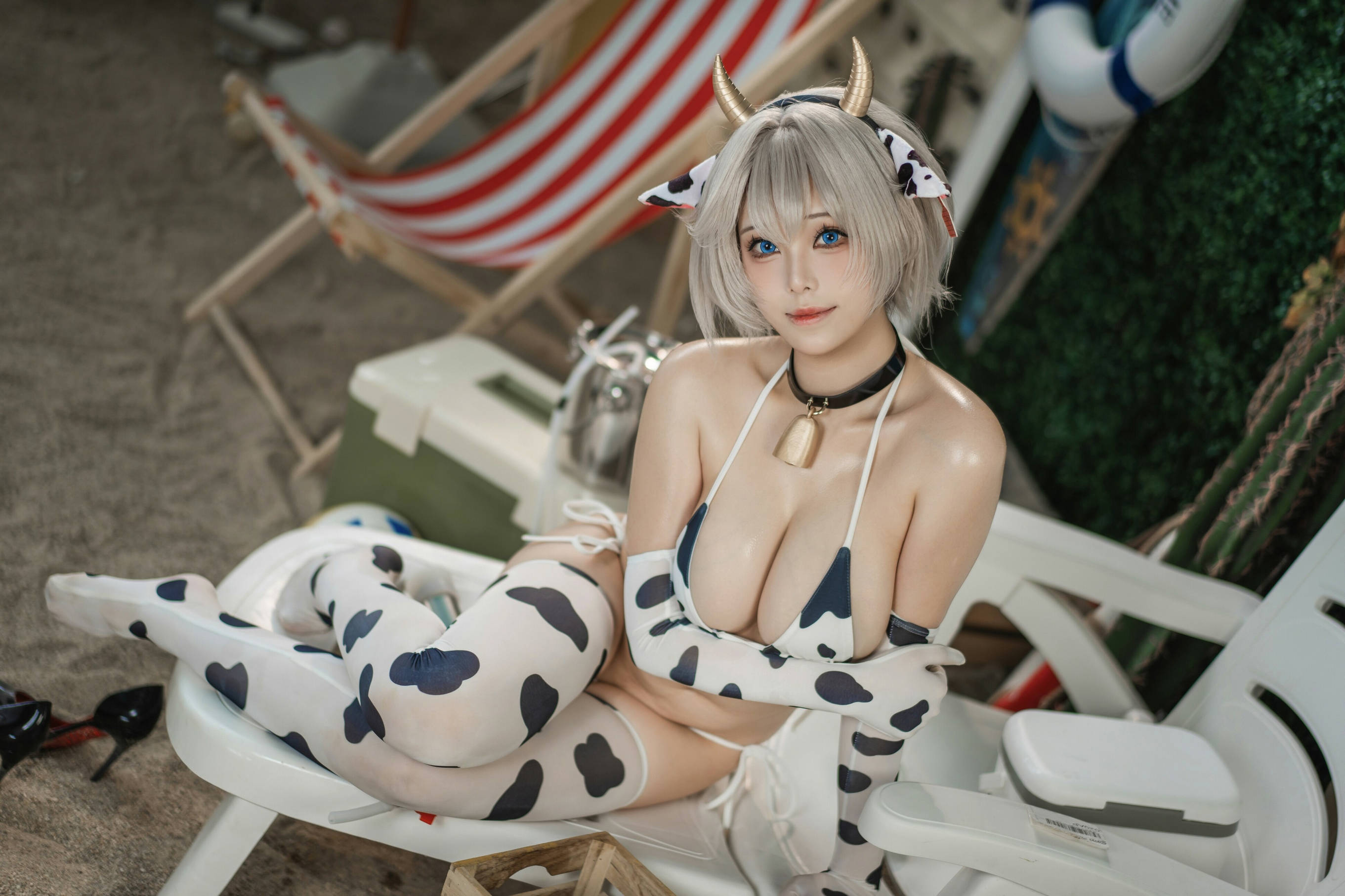 [COSPLAY]蜜汁猫裘 – 棕色尘埃奶牛  .上