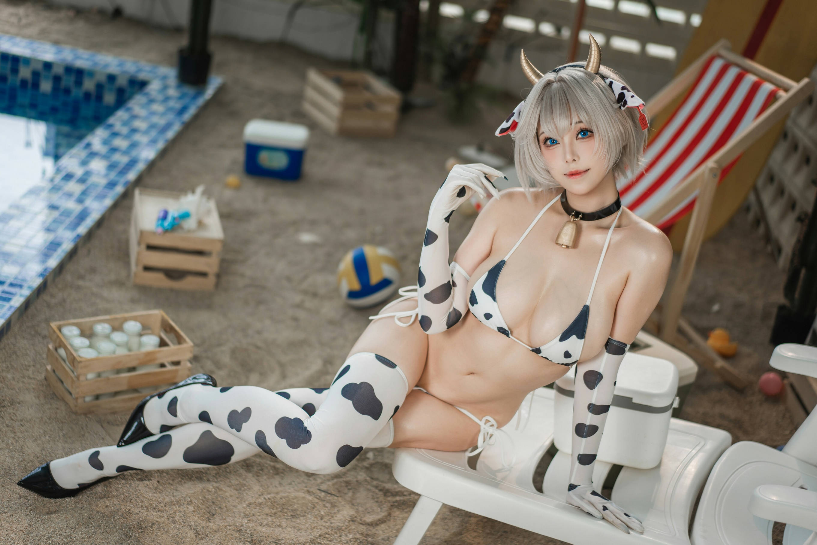 [COSPLAY]蜜汁猫裘 – 棕色尘埃奶牛  .上