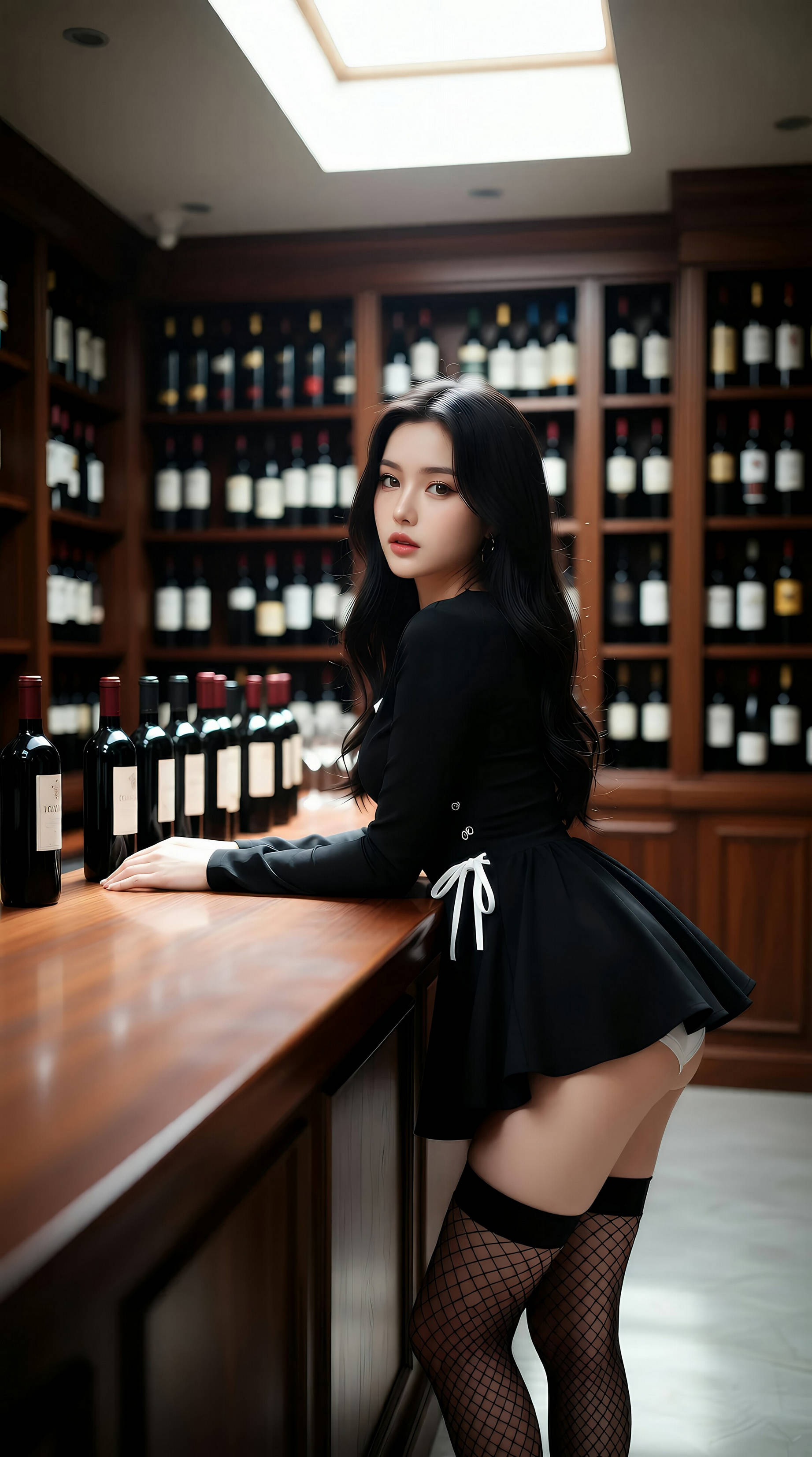 [AiGirl] 乐瑶 黑色短裙 [74P]