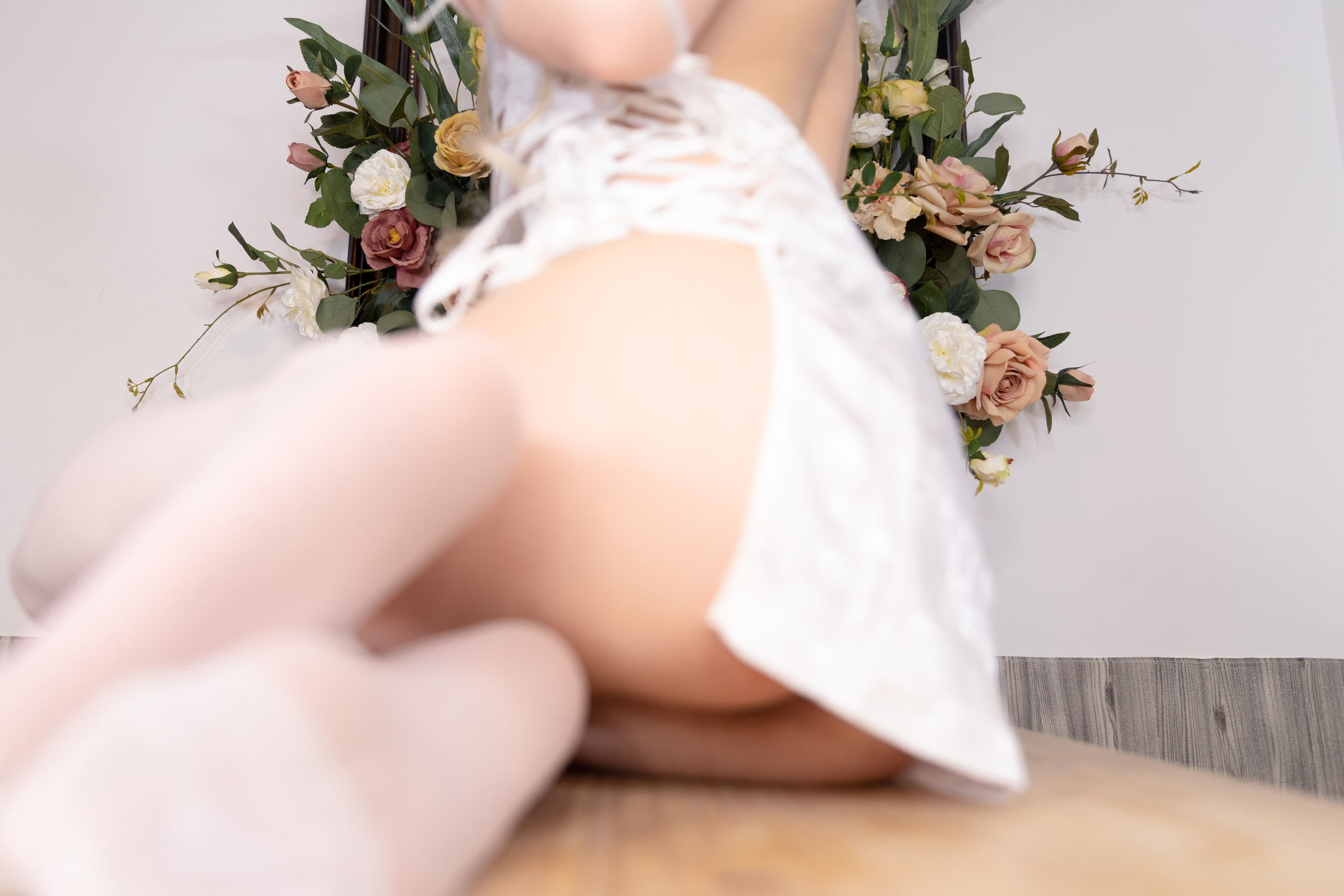 [COSPLAY] 清水由乃 金发旗袍