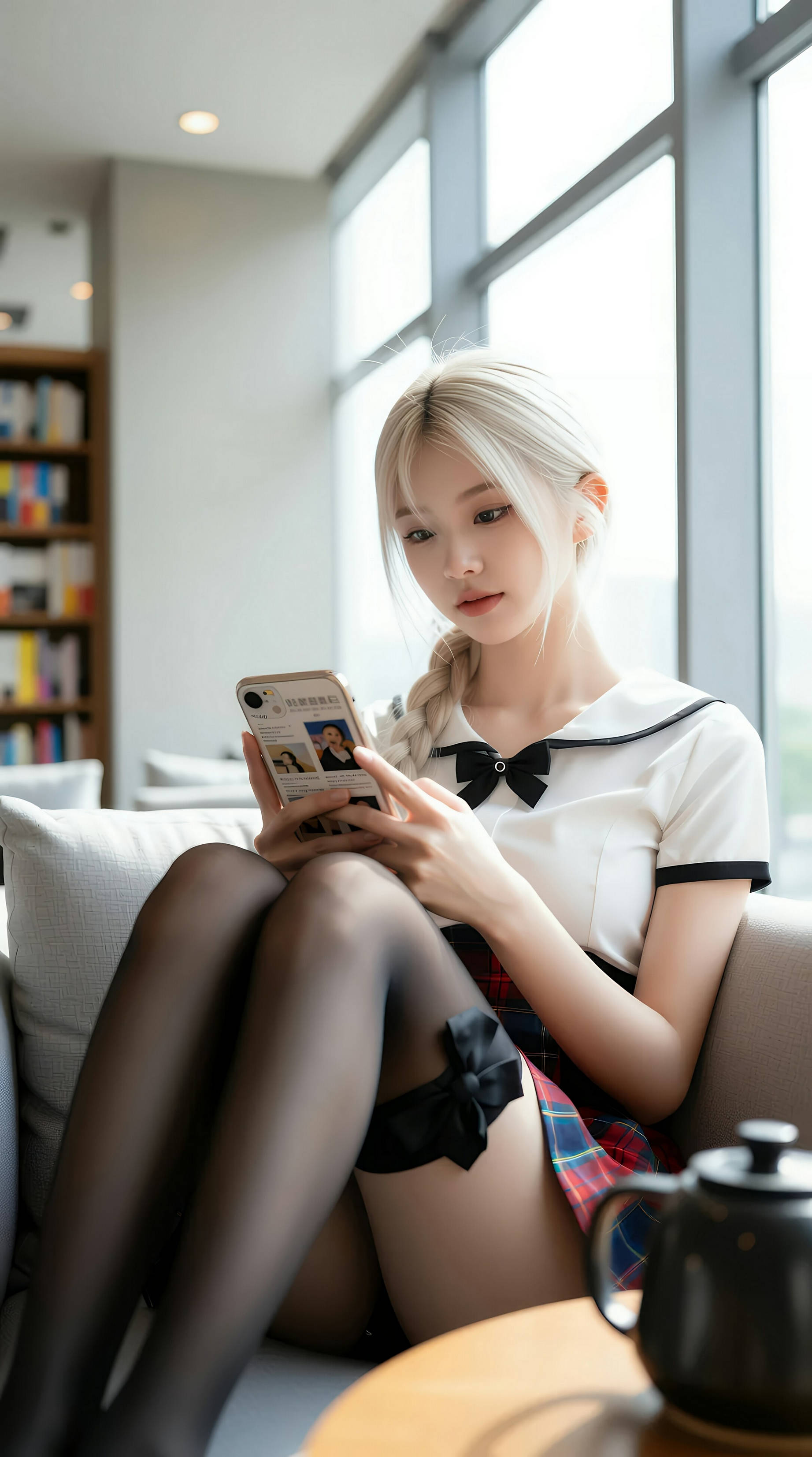 [AiGirl] 熙蕾学姐ruby JK制服 [89P]