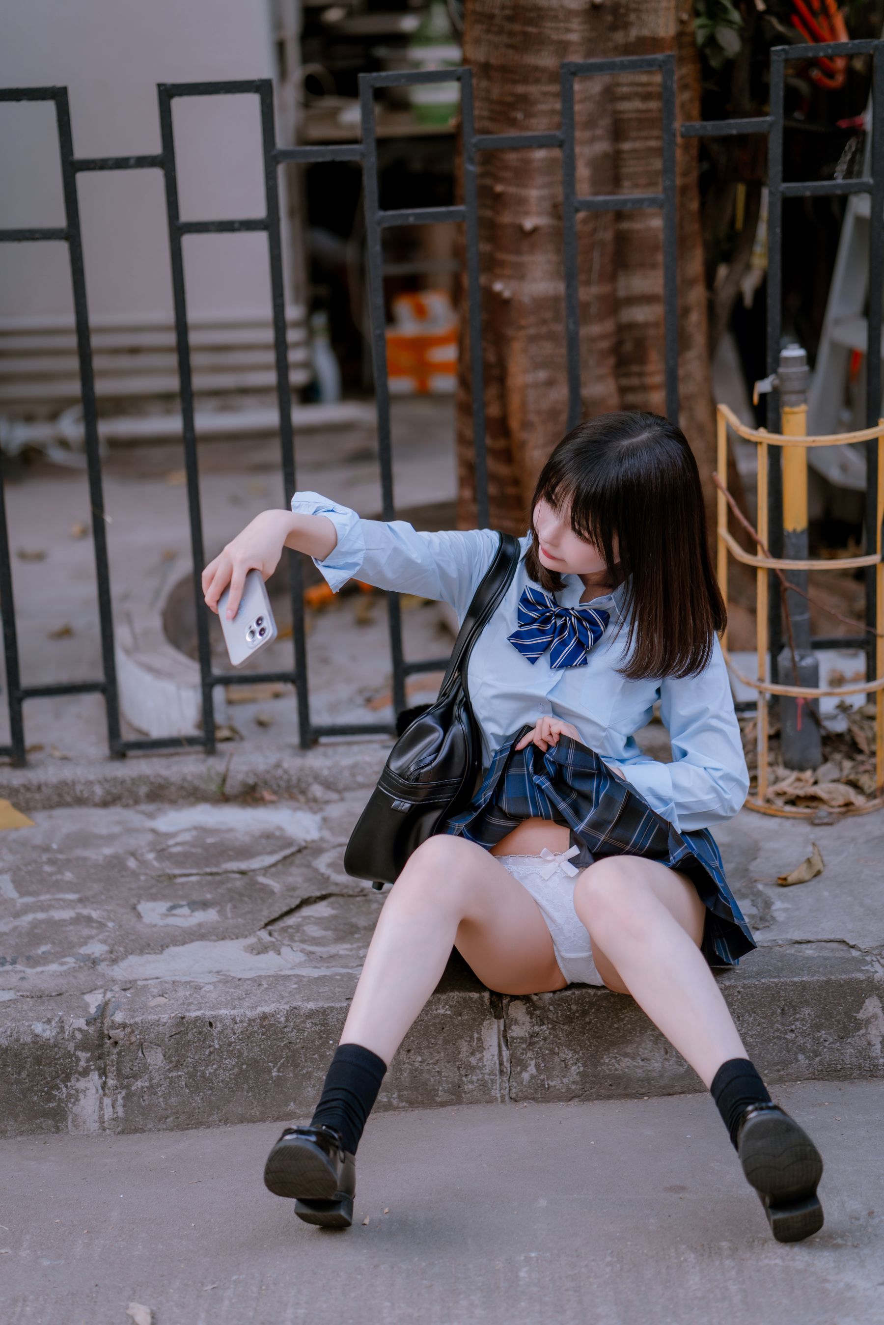 [COSPLAY] 桜井宁宁 – JK之居家