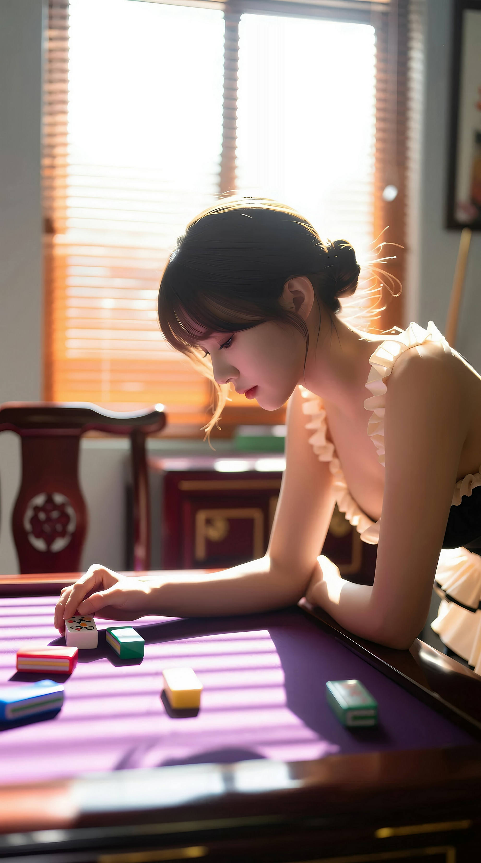 [AiGirl] 奶盖布丁luna 麻雀美女 [86P]