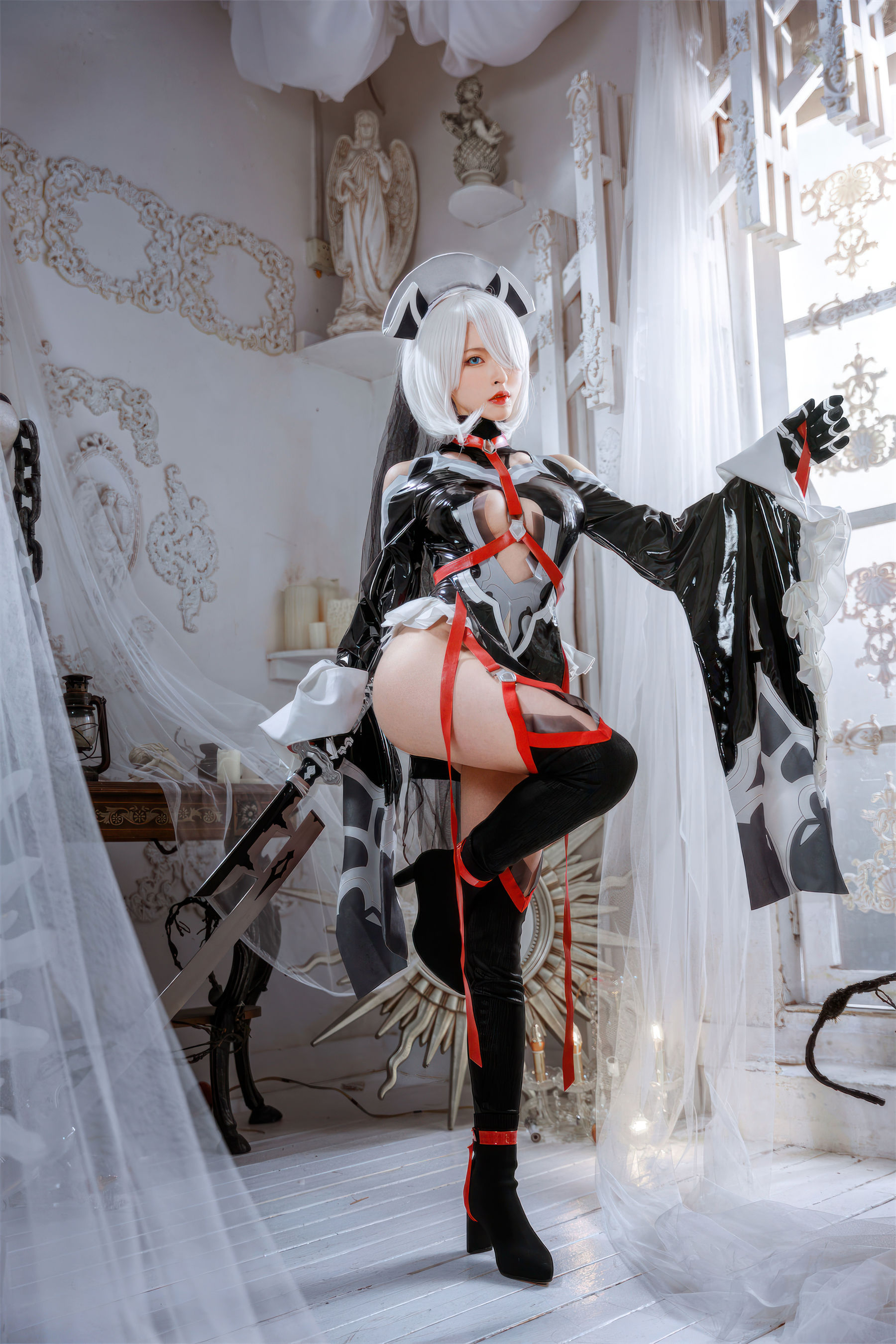 [COSPLAY] 清水由乃 2B同人花嫁