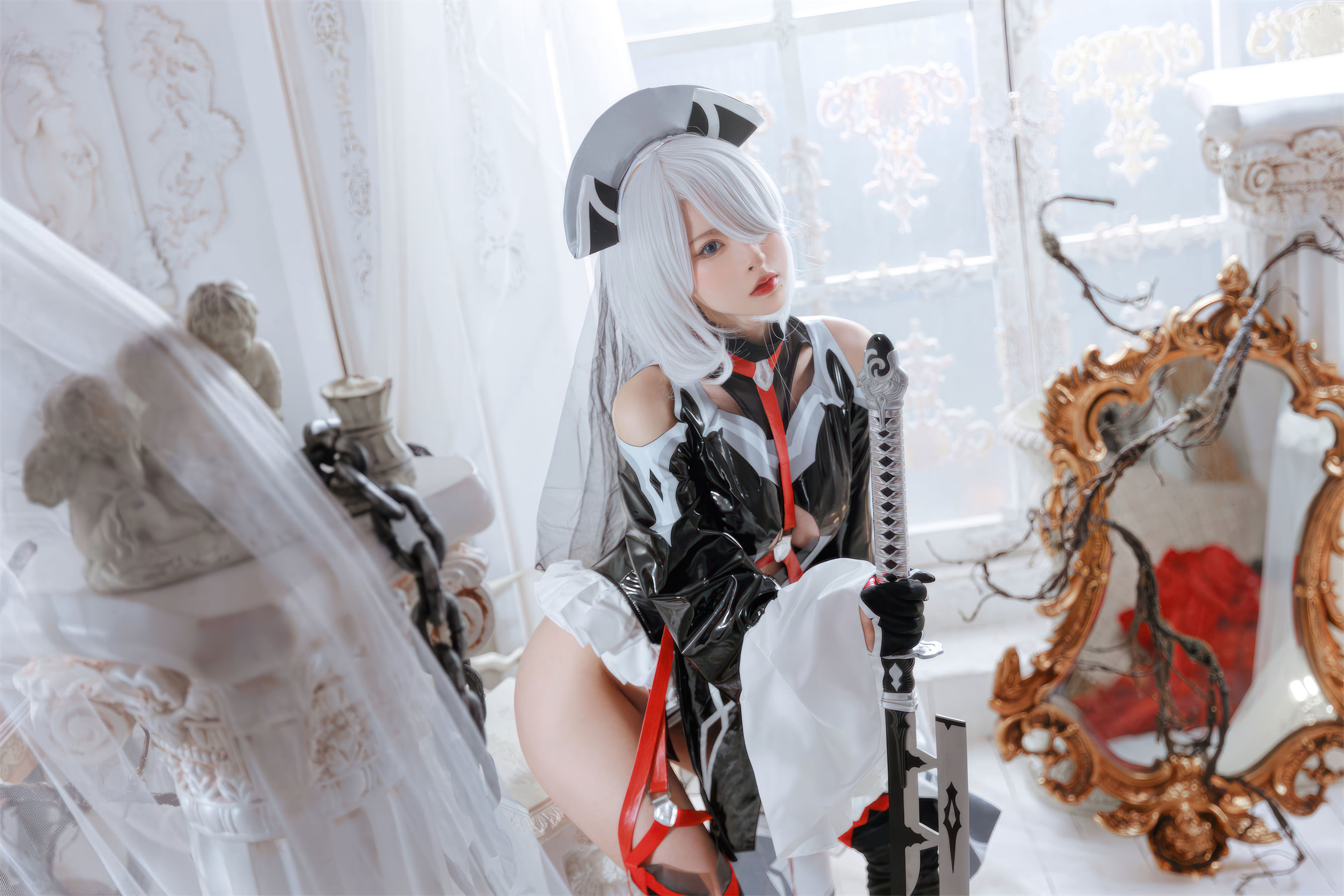 [COSPLAY] 清水由乃 2B同人花嫁