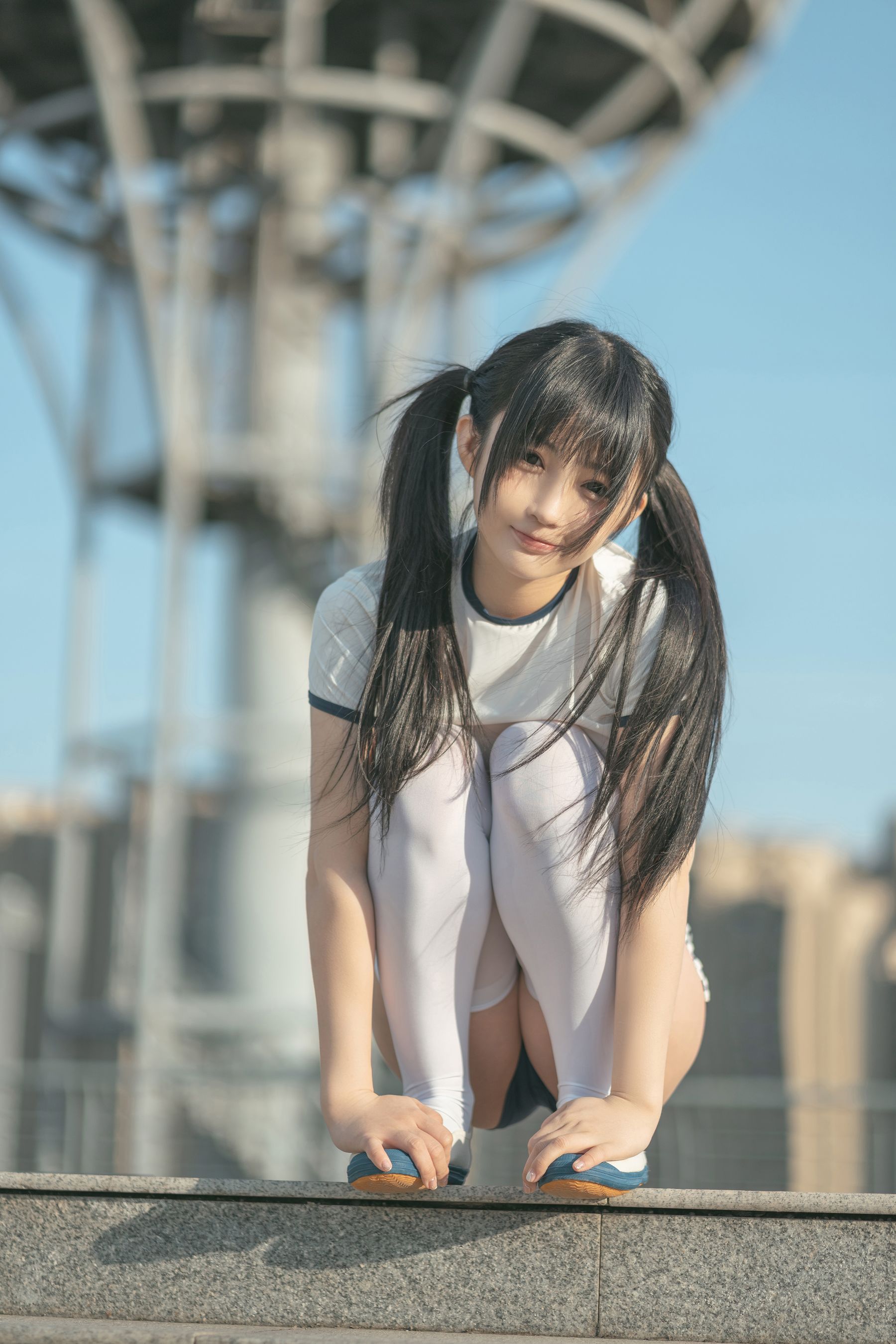 [COSPLAY] 桜井宁宁 – 体操服