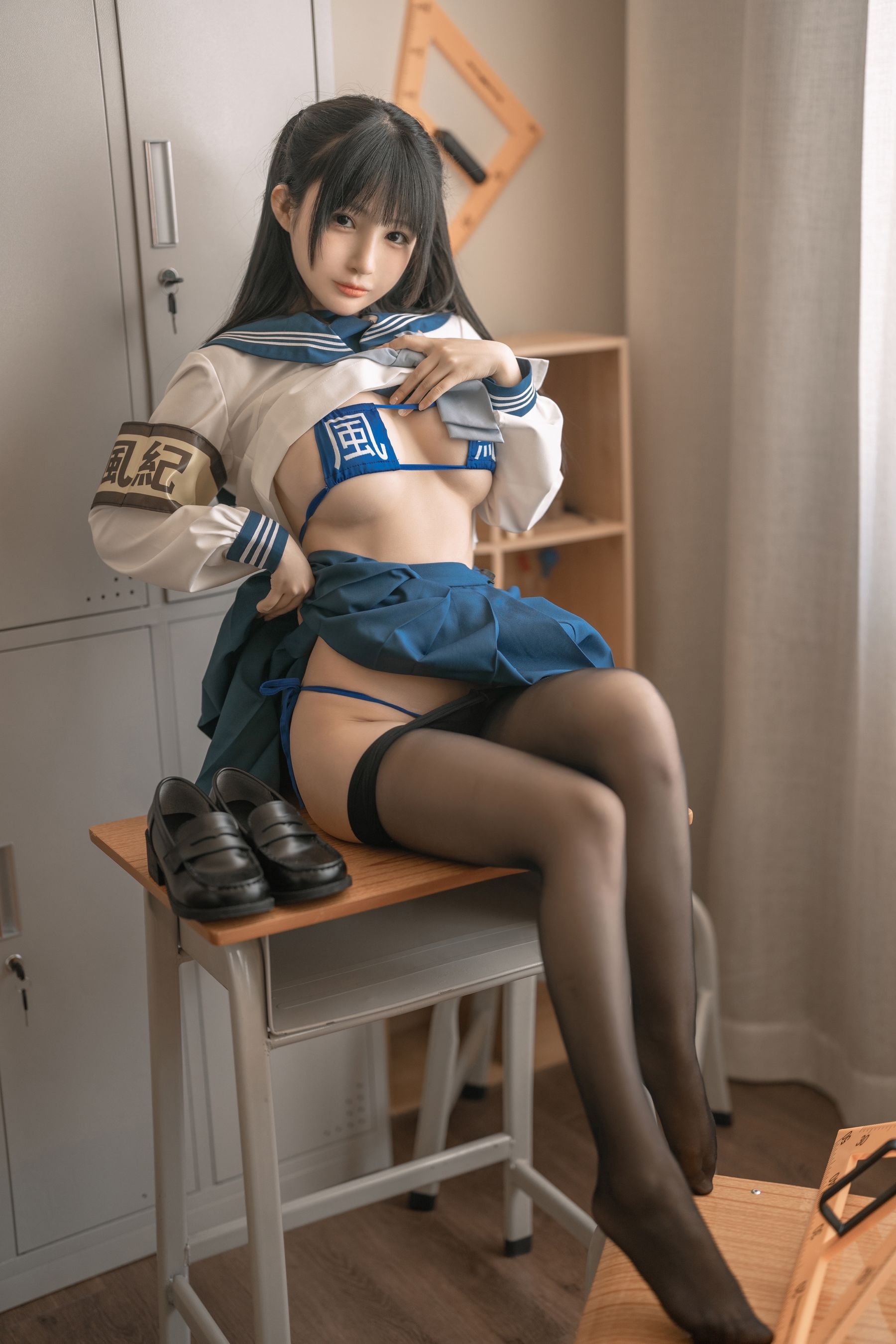 [COSPLAY] 桜井宁宁 – 风纪少女