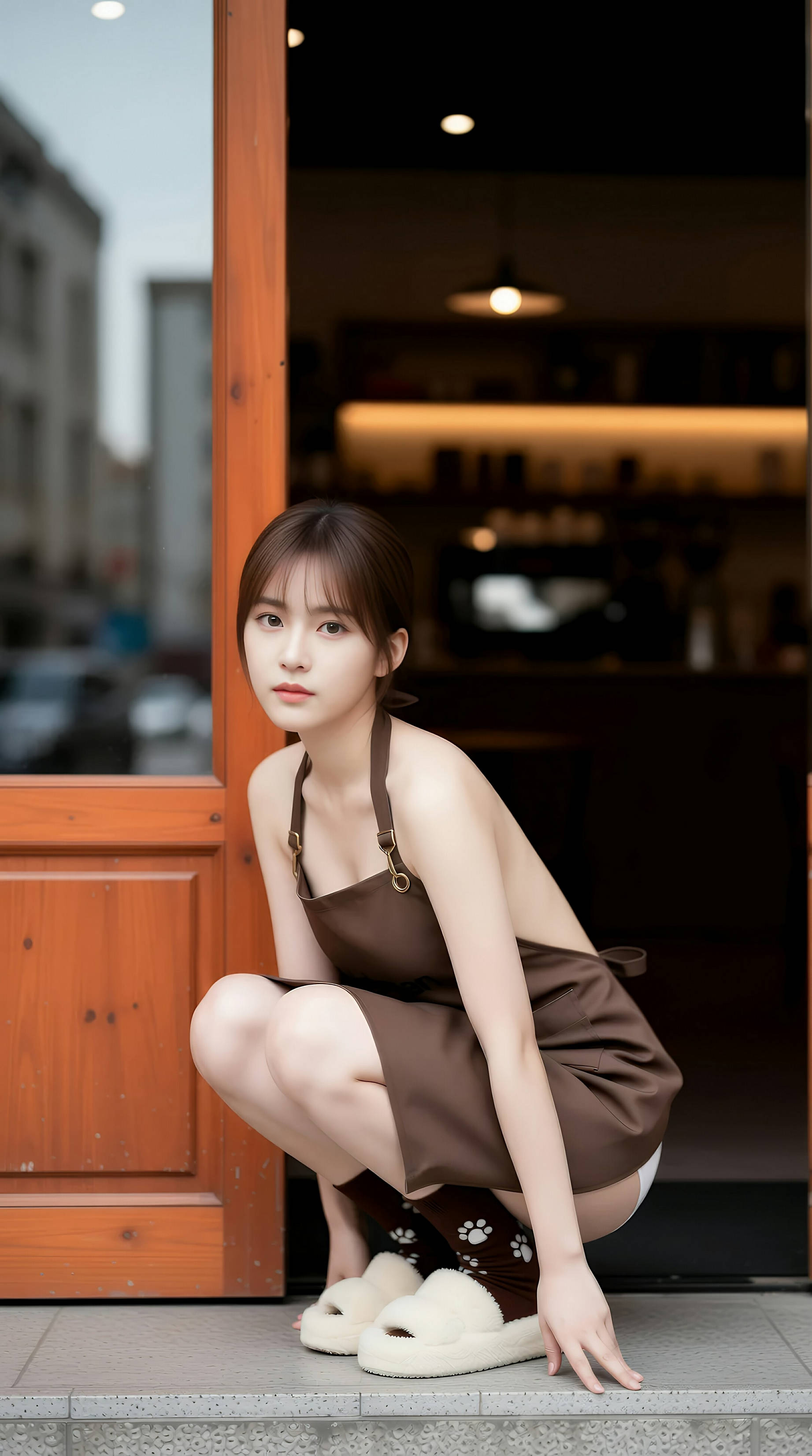 [AiGirl] 奶盖布丁luna 咖啡厅 [97P]
