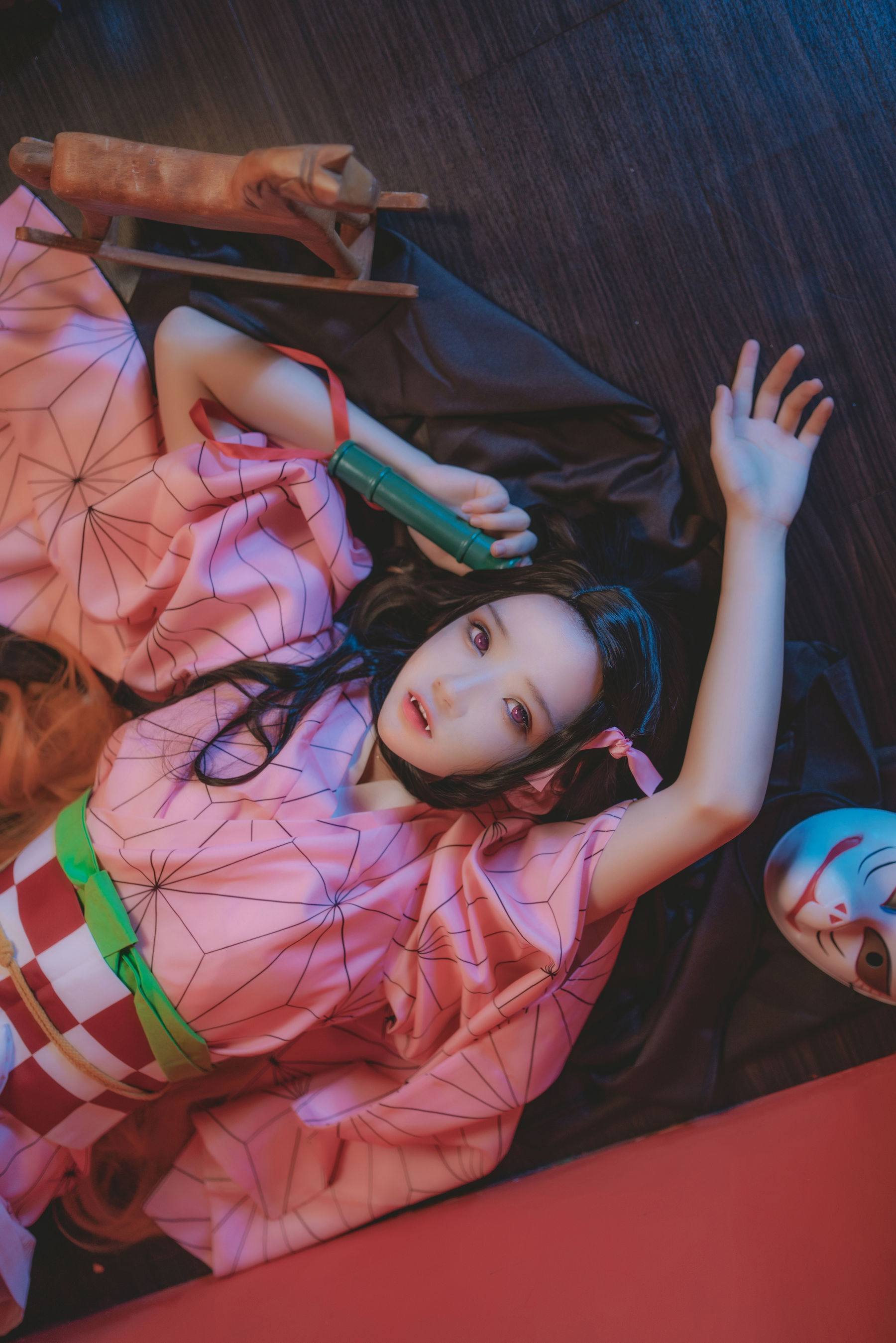 [COSPLAY] 桜桃喵 – 灶门祢豆子
