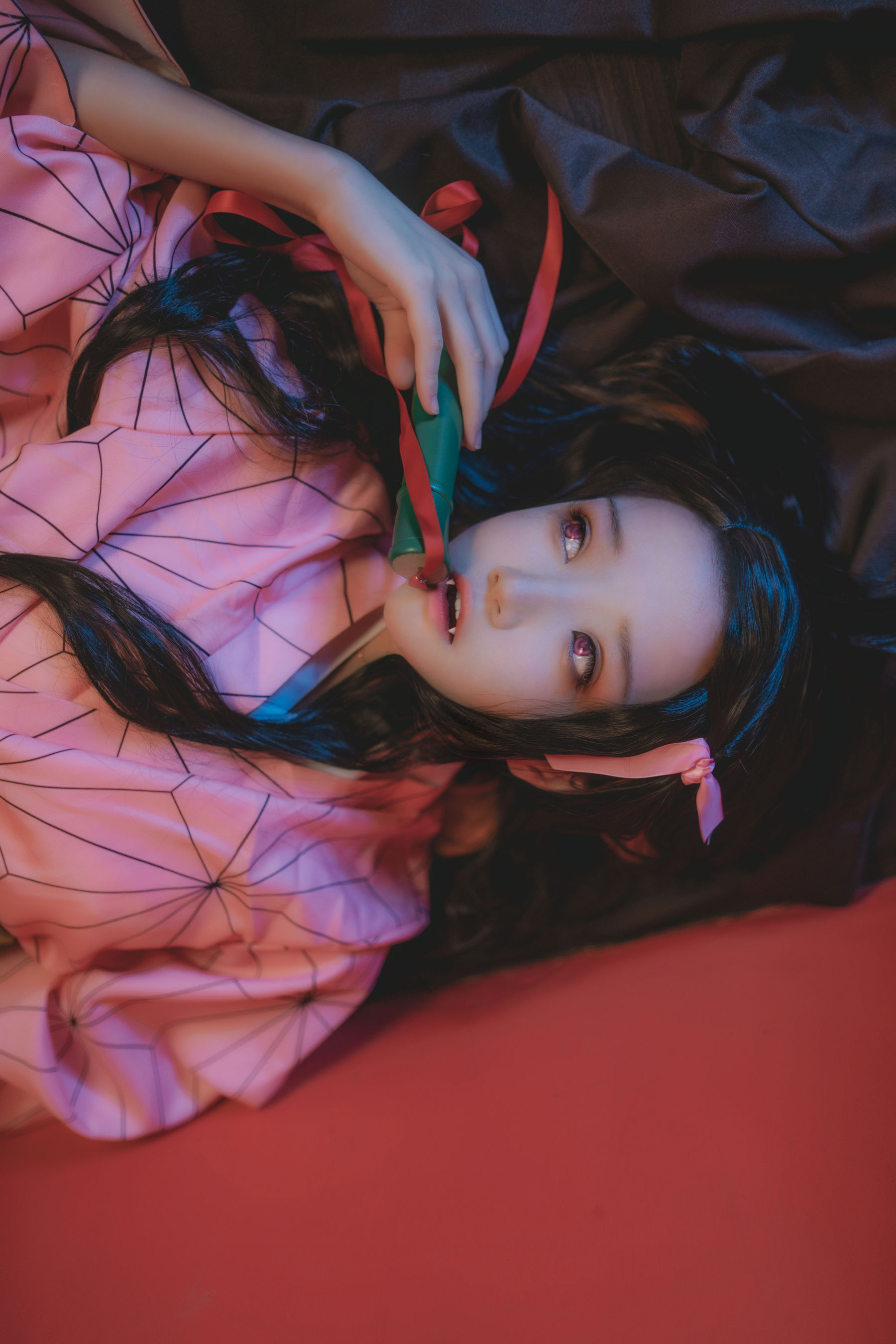 [COSPLAY] 桜桃喵 – 灶门祢豆子
