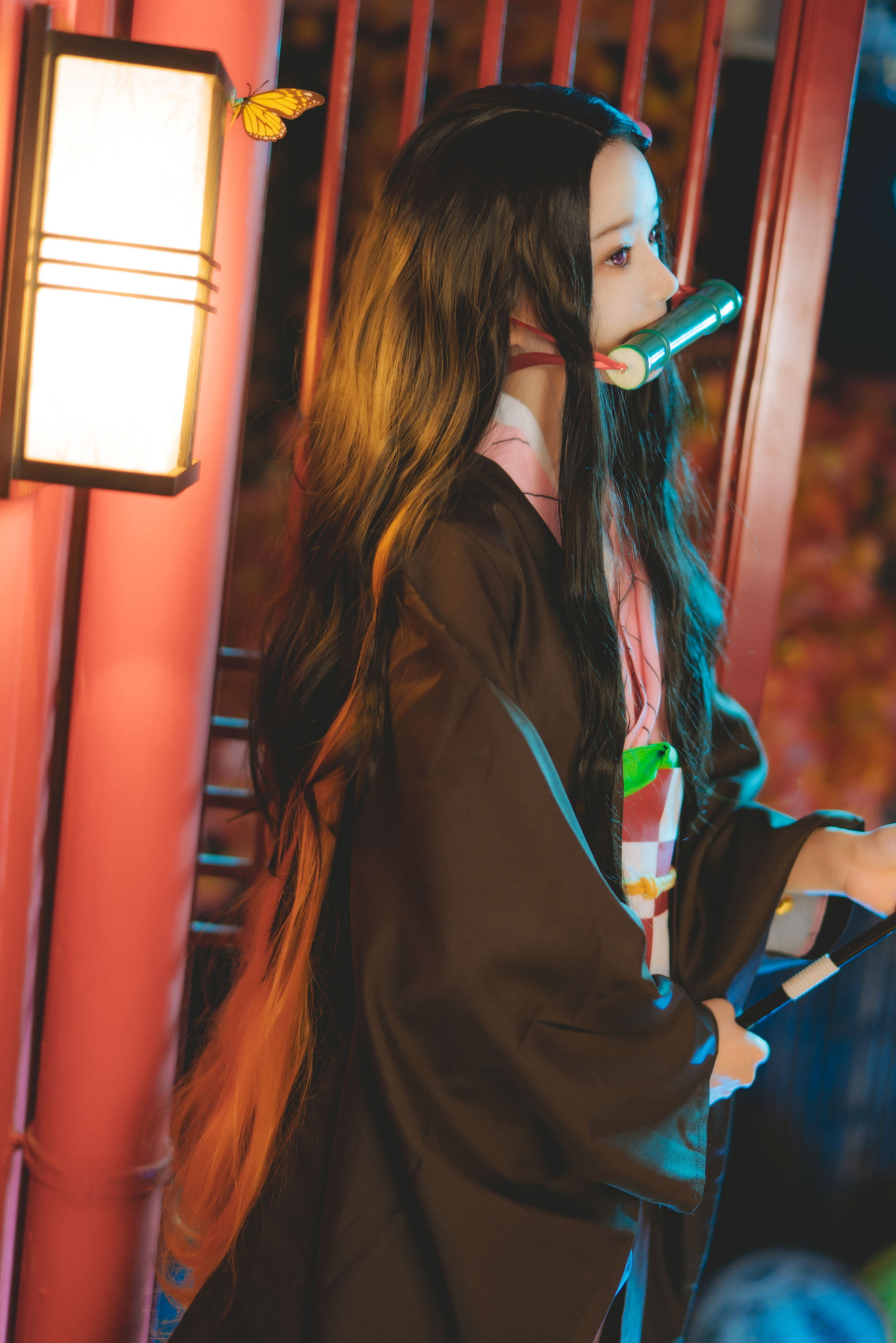 [COSPLAY] 桜桃喵 – 灶门祢豆子