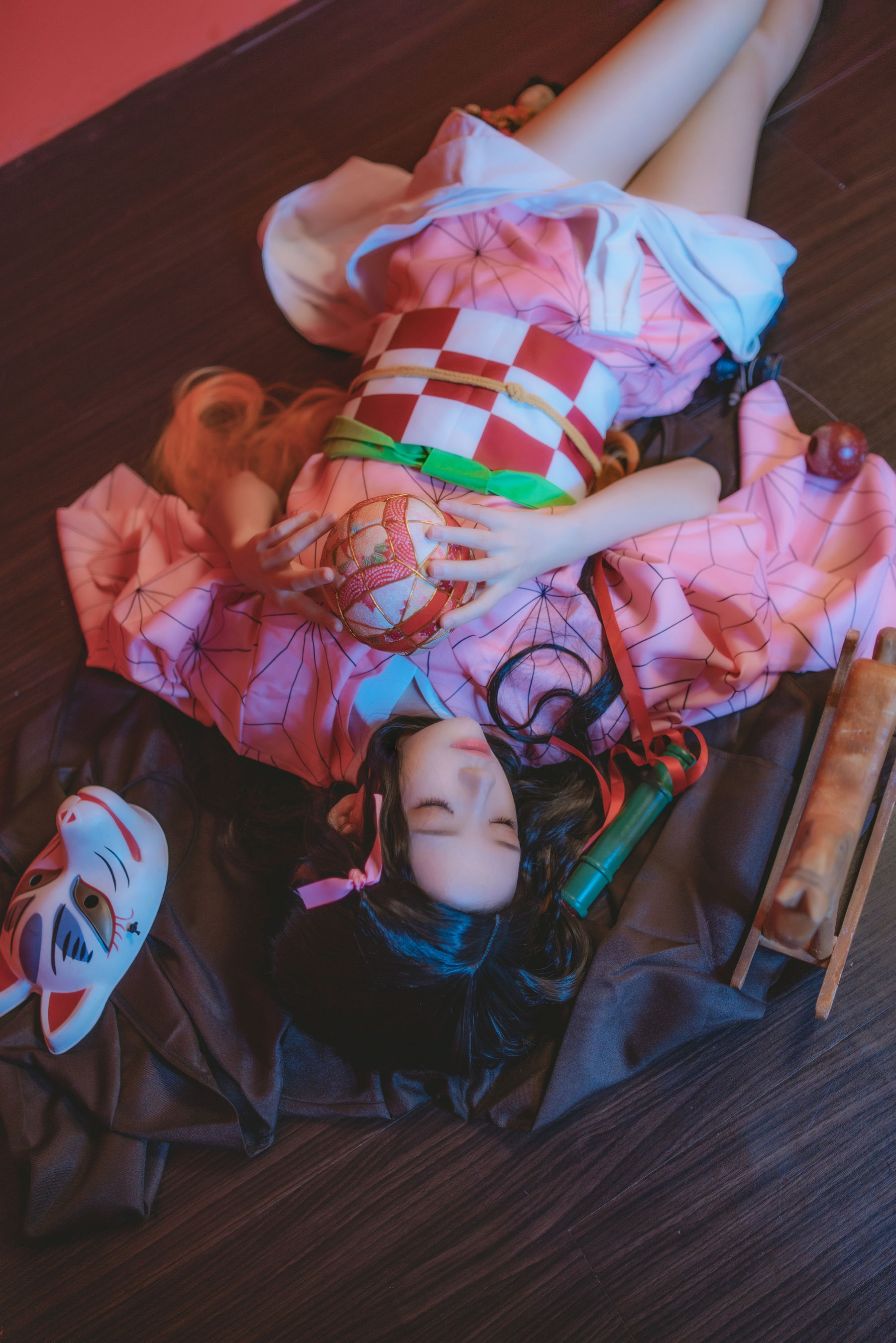 [COSPLAY] 桜桃喵 – 灶门祢豆子
