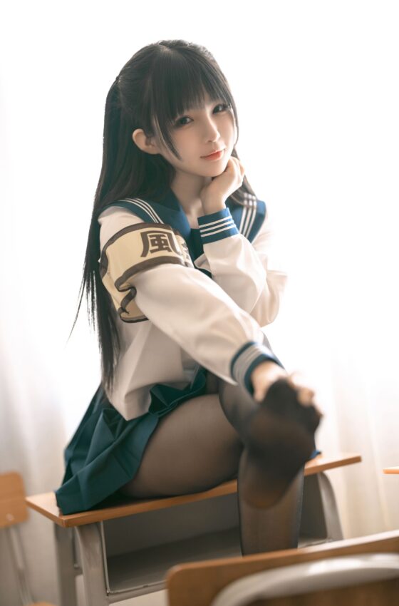 [COSPLAY] 桜井宁宁 – 风纪少女
