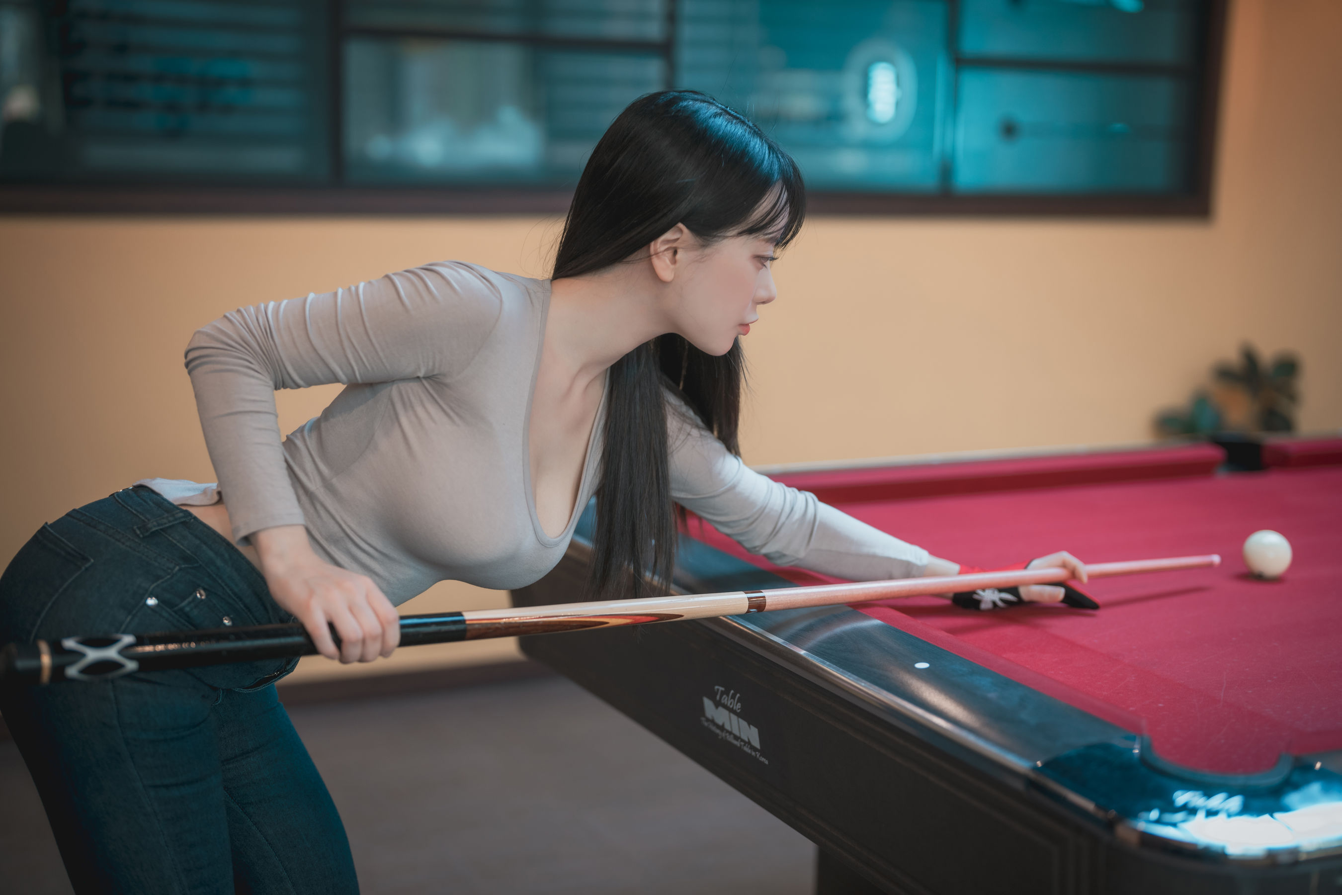 [DJAWA] ZziZzi – Billiards Girl 1 Jeans [49P]