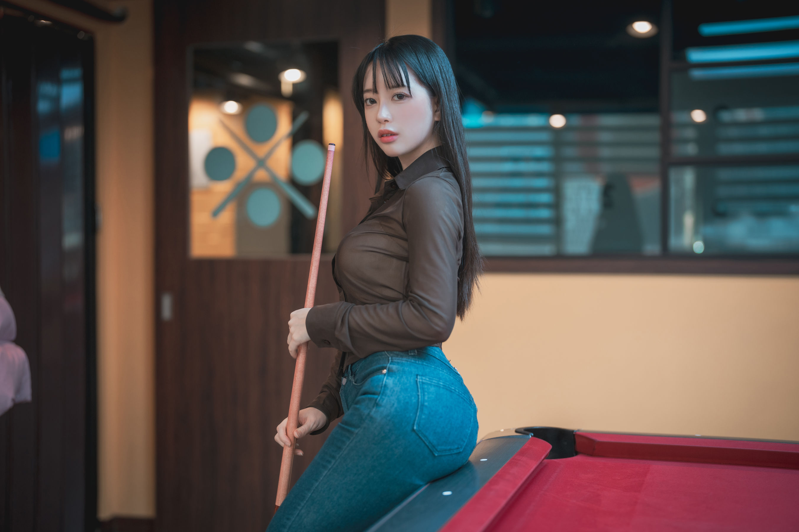 [DJAWA] ZziZzi – Billiards Girl 1 Jeans [49P]