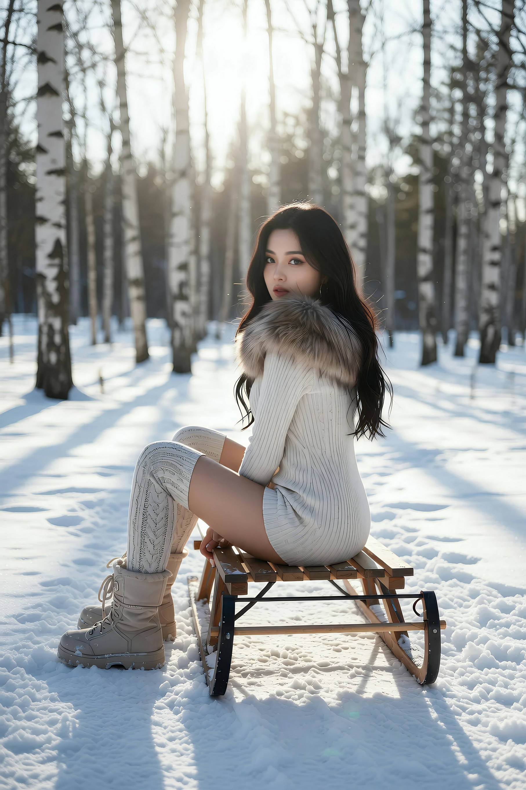 [AiGirl] 乐瑶 雪地 [71P]